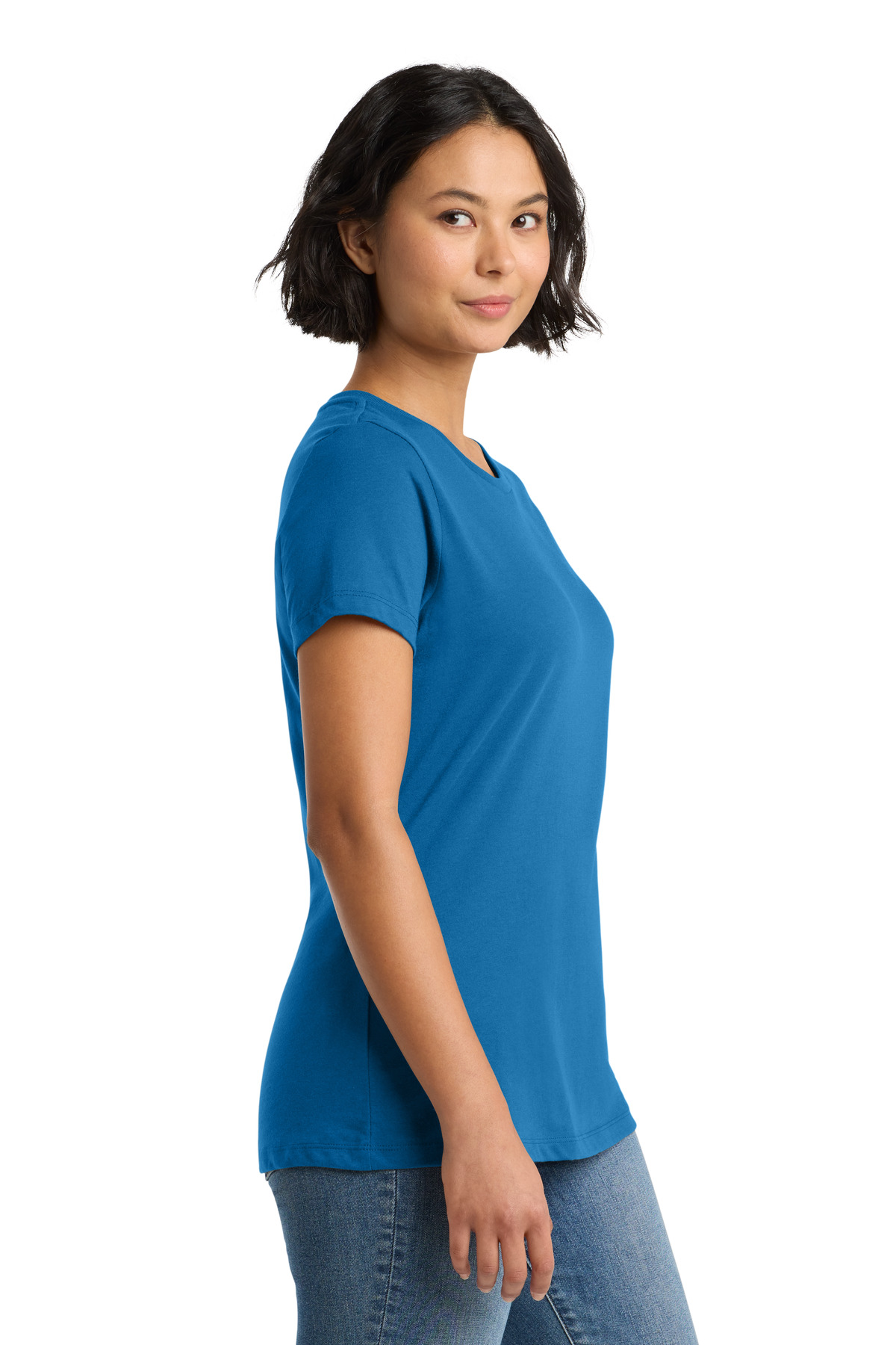 District Women's Perfect Weight Tee. DM104L