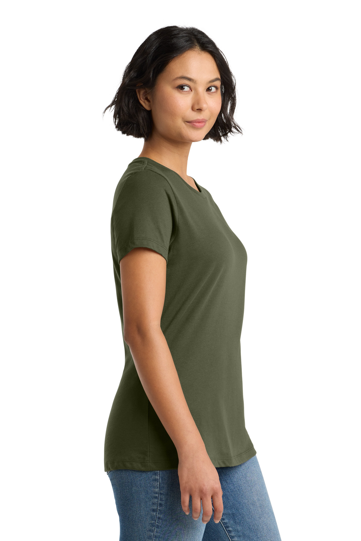 District Women's Perfect Weight Tee. DM104L