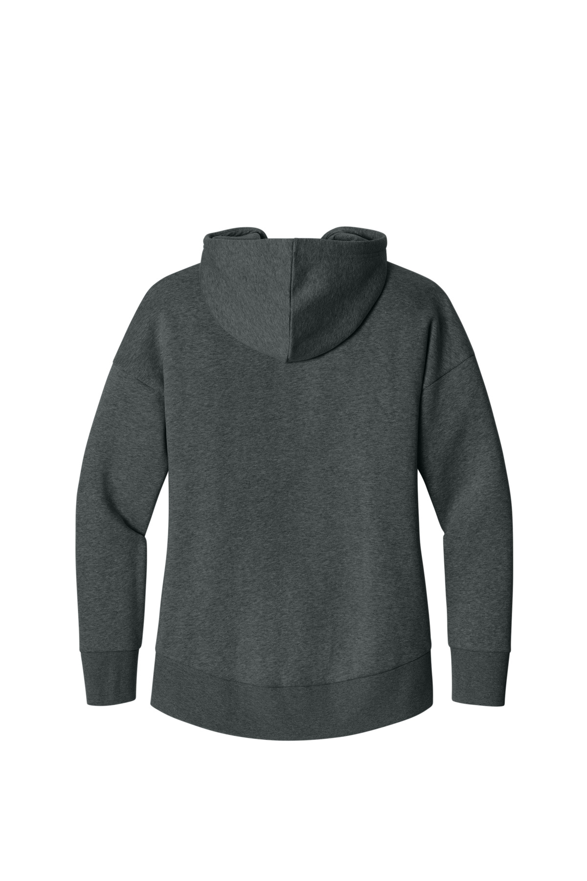 District Women's Perfect Weight Fleece Drop Shoulder Full-Zip Hoodie DT1104
