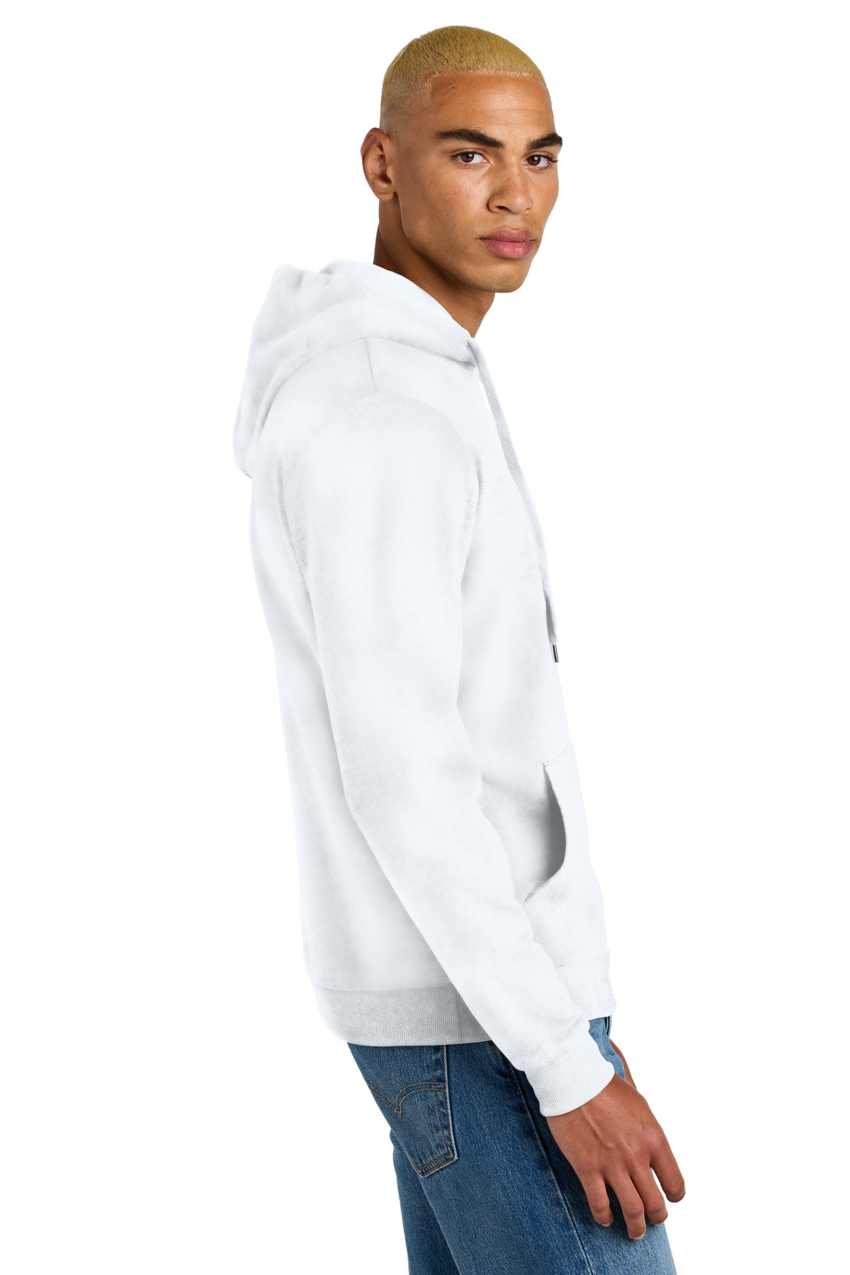 District Perfect Tri Fleece Pullover Hoodie DT1300