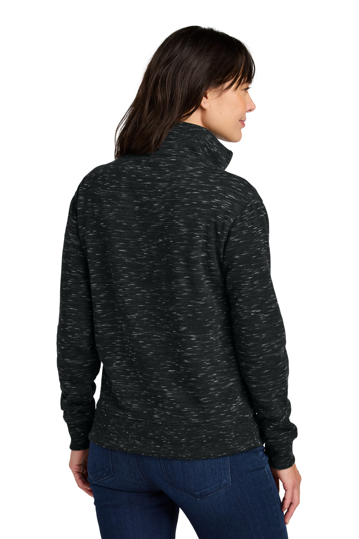 tentree Women's Space Dye Fleece 1/4-Zip TTCW6108