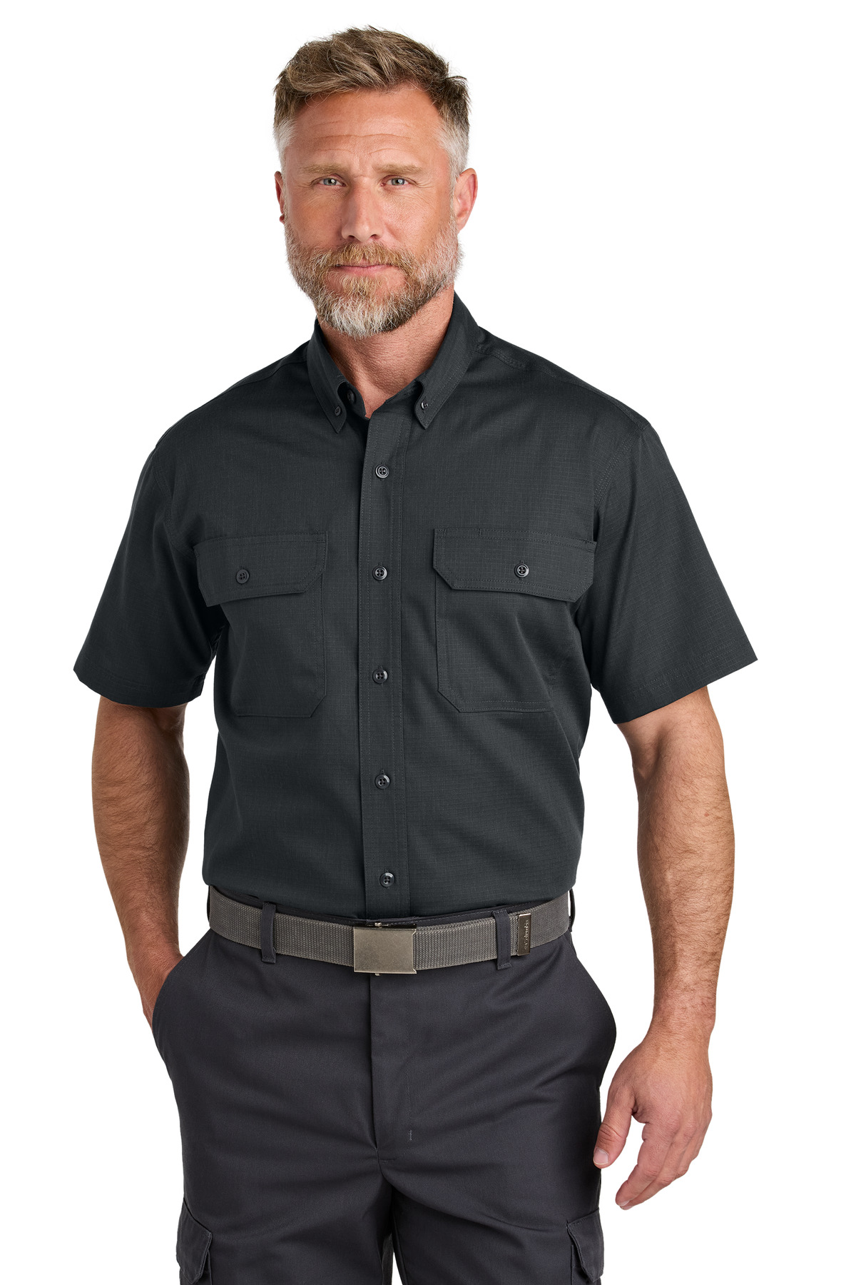 CornerStone Short Sleeve Select Ripstop Shirt-CornerStone