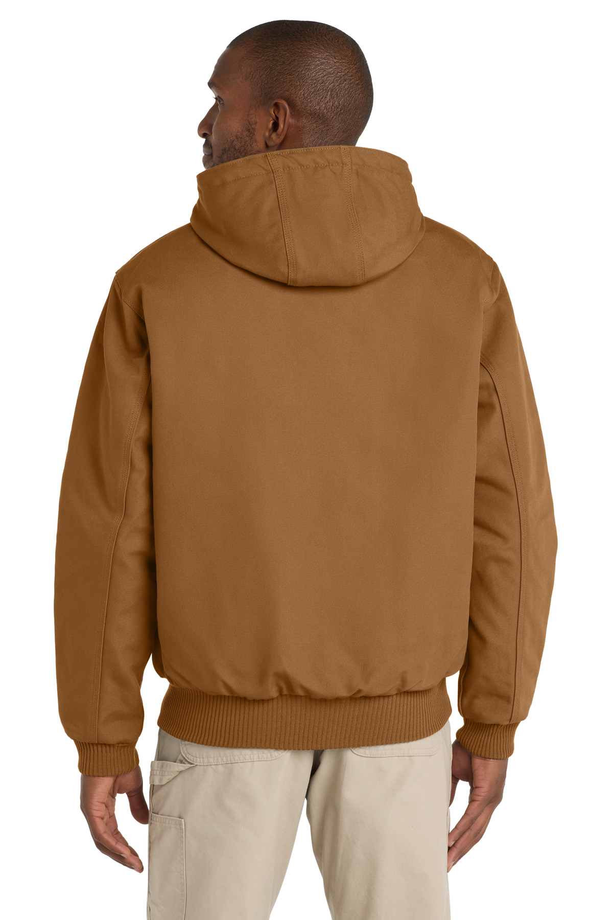Carhartt Quilted-Flanne-Lined Duck Active Jac. CT106677