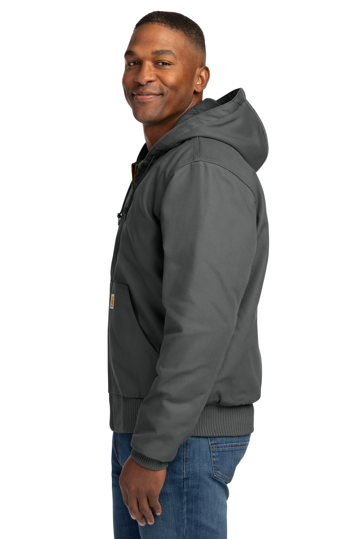 Carhartt Quilted-Flanne-Lined Duck Active Jac. CT106677
