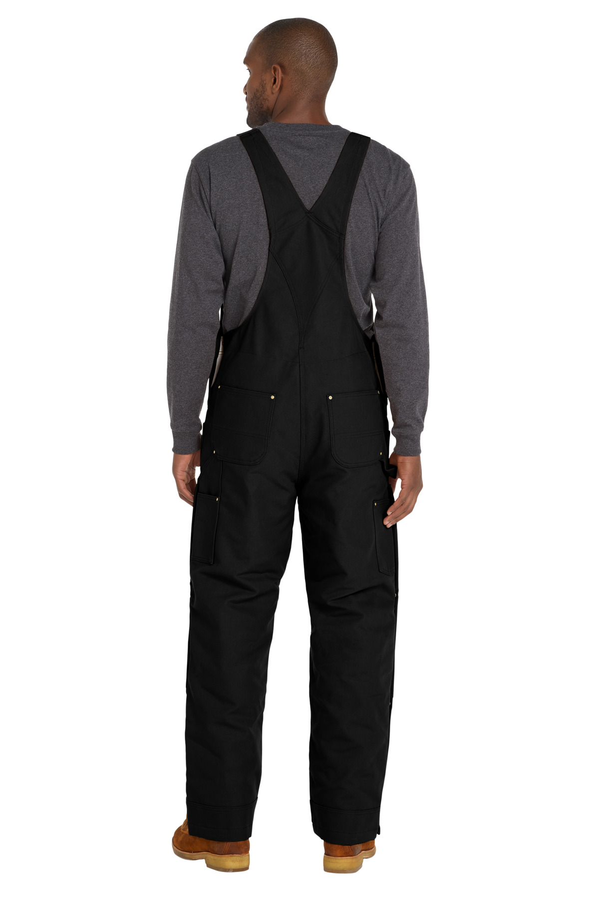Carhartt Short Firm Duck Insulated Bib Overalls CTS106672