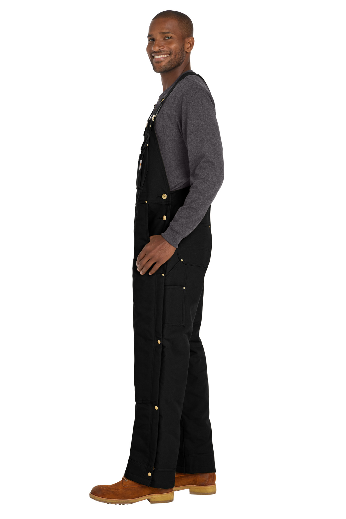Carhartt Short Firm Duck Insulated Bib Overalls CTS106672