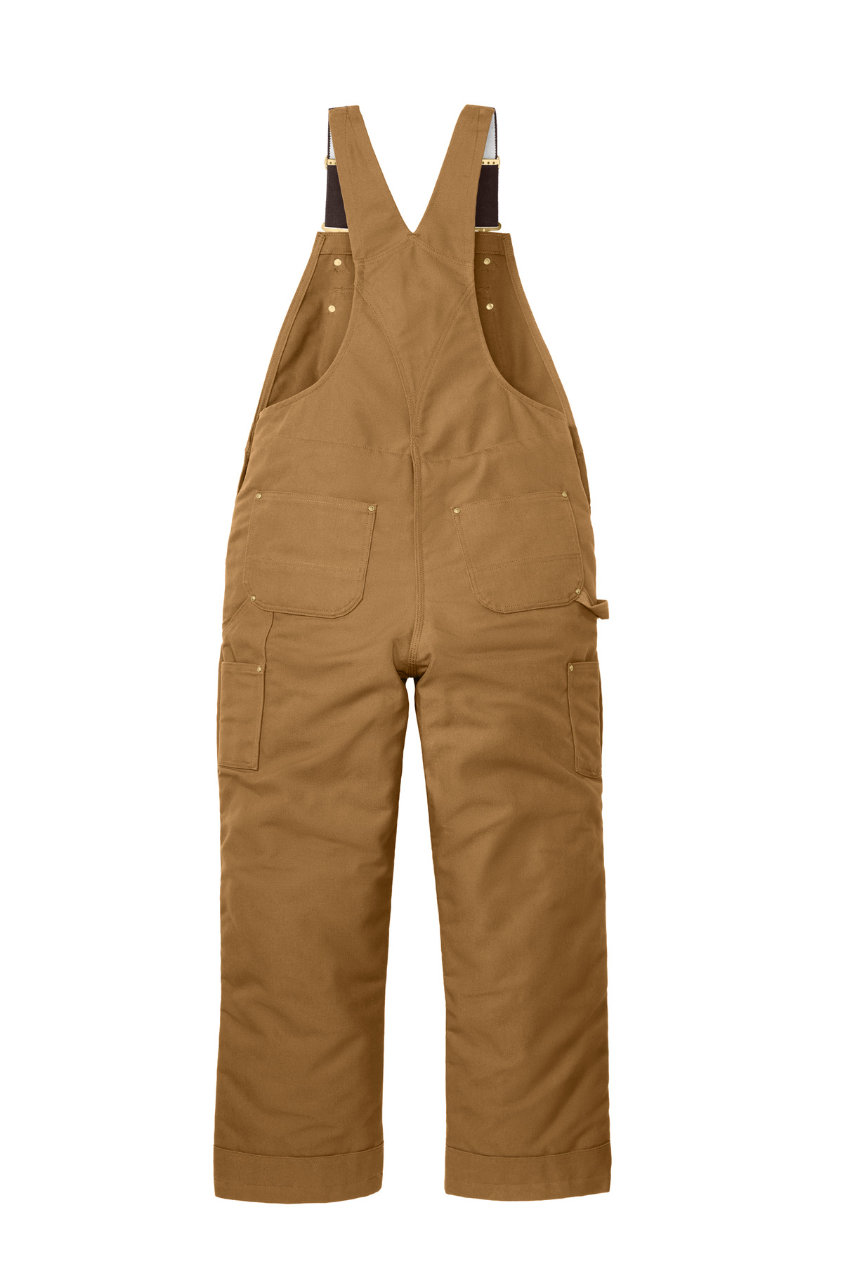 Carhartt Tall Firm Duck Insulated Bib Overalls CTT106672