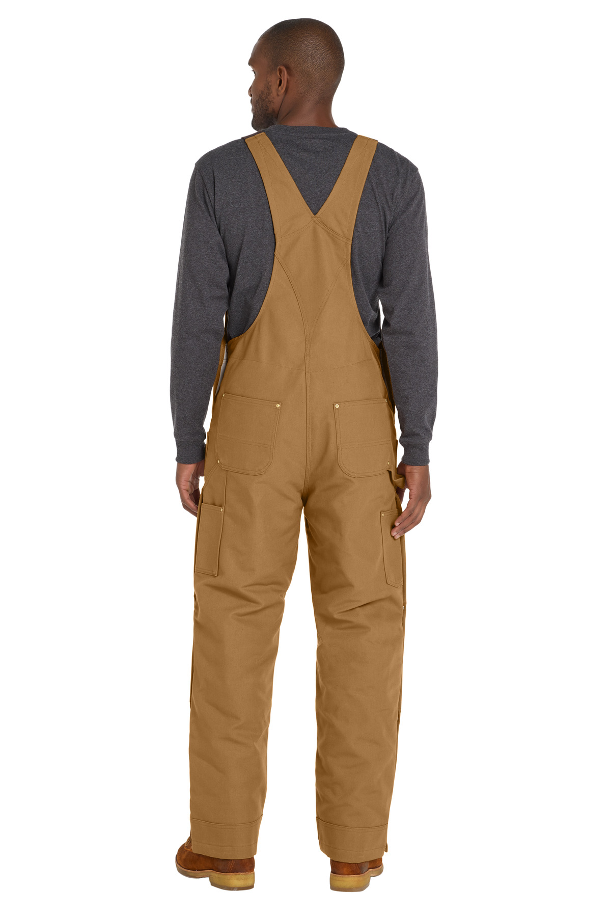 Carhartt Tall Firm Duck Insulated Bib Overalls CTT106672