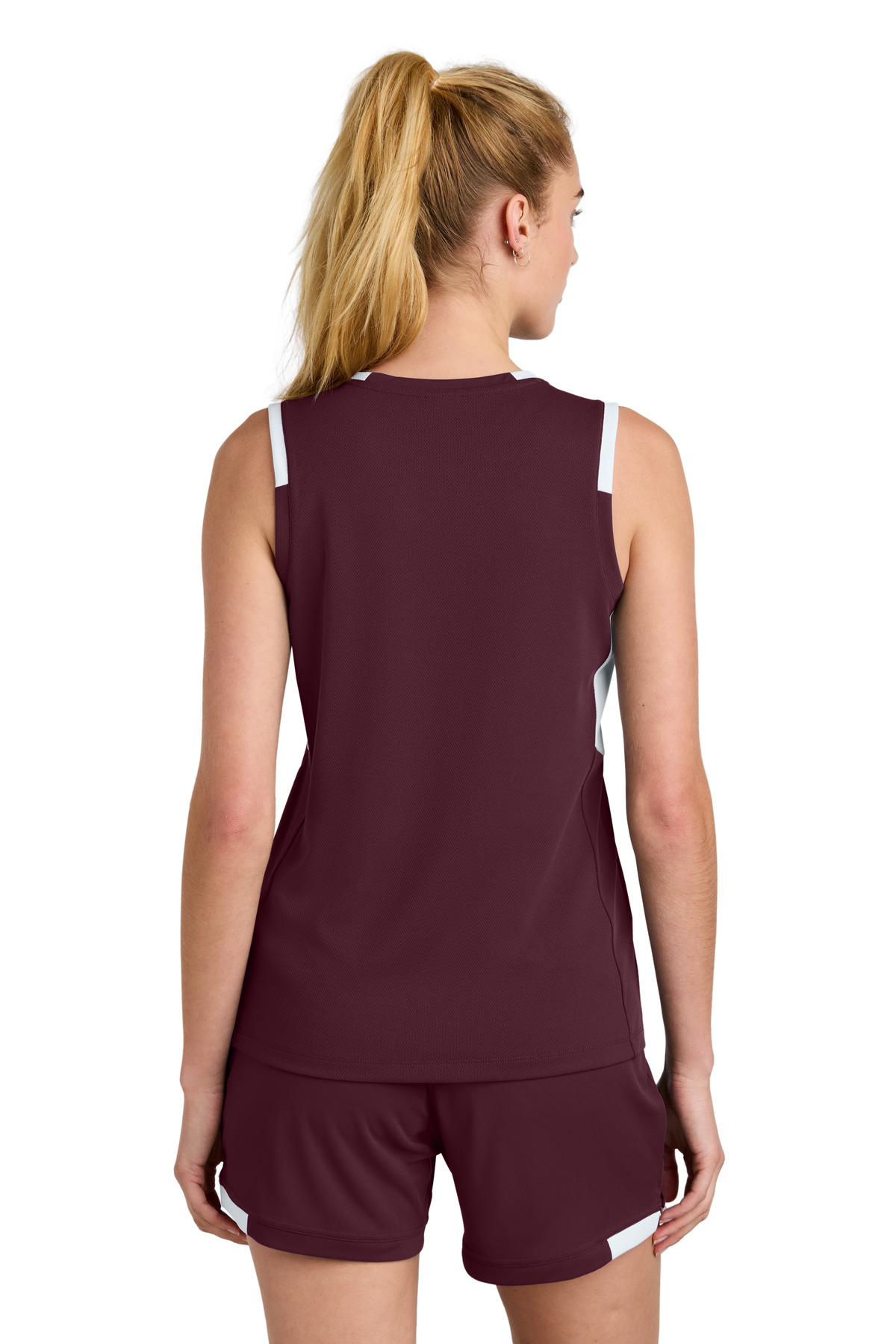 Sport-Tek Women's Club Sleeveless V-Neck LST441