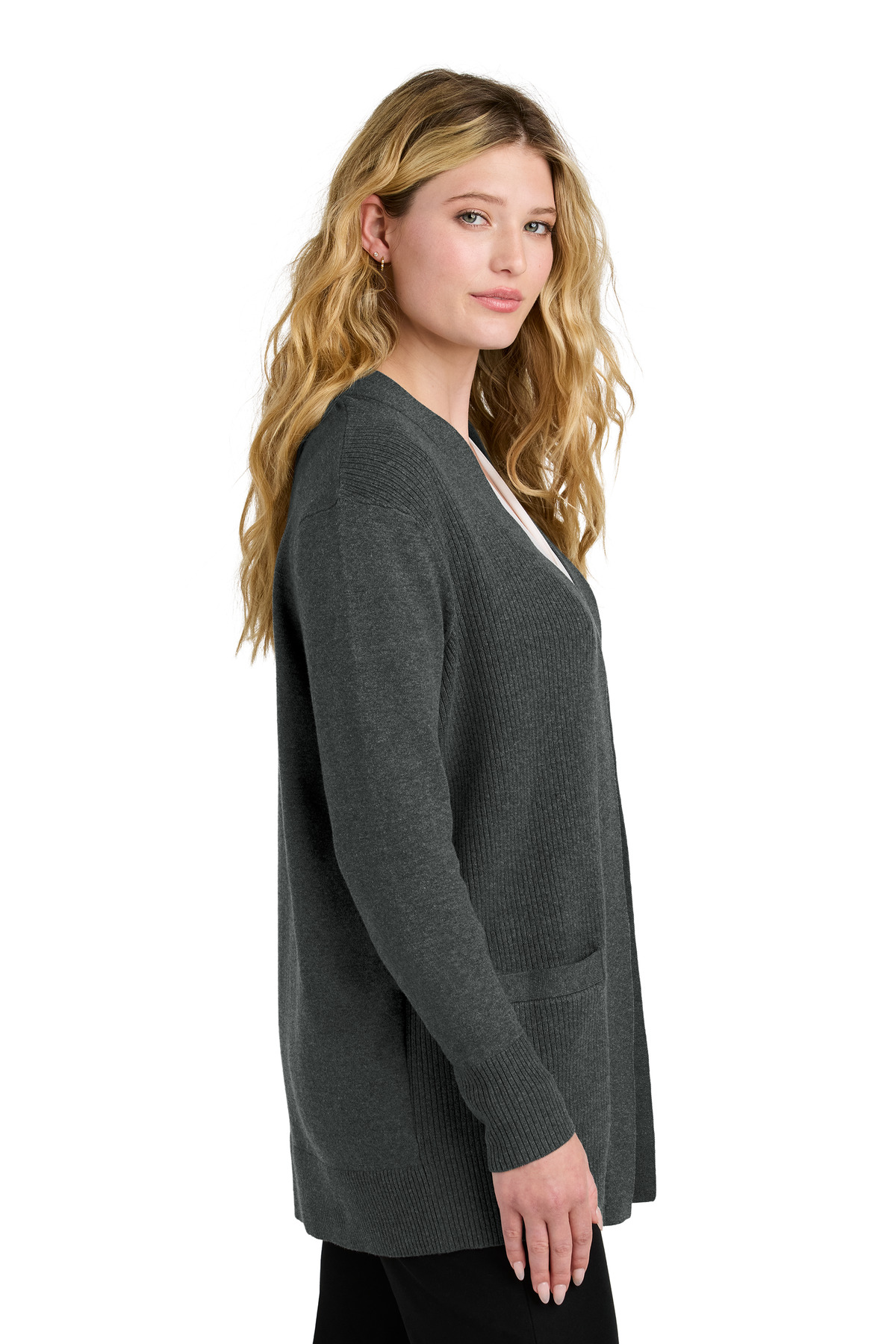 Port Authority Women's Easy Care Open-Front Cardigan Sweater LSW2890