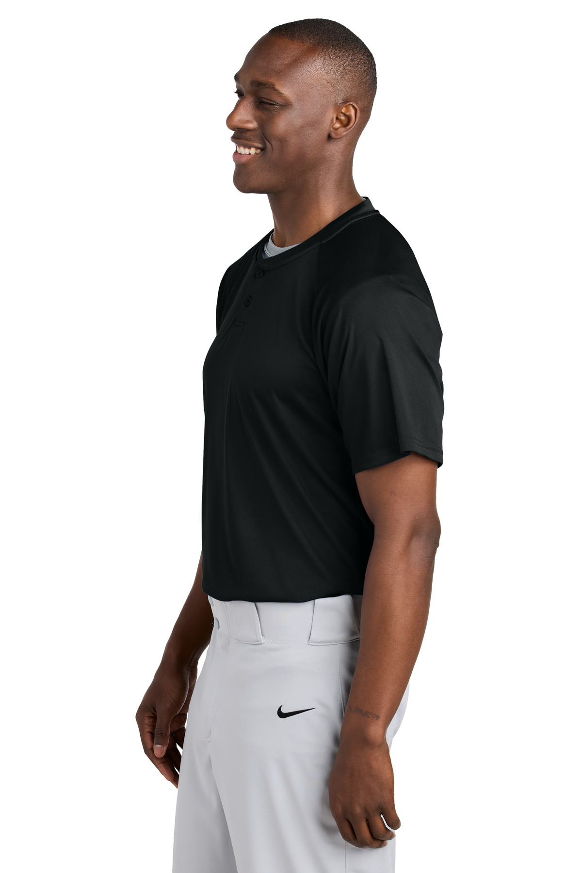 Sport-Tek PosiCharge Competitor 2-Button Henley ST359