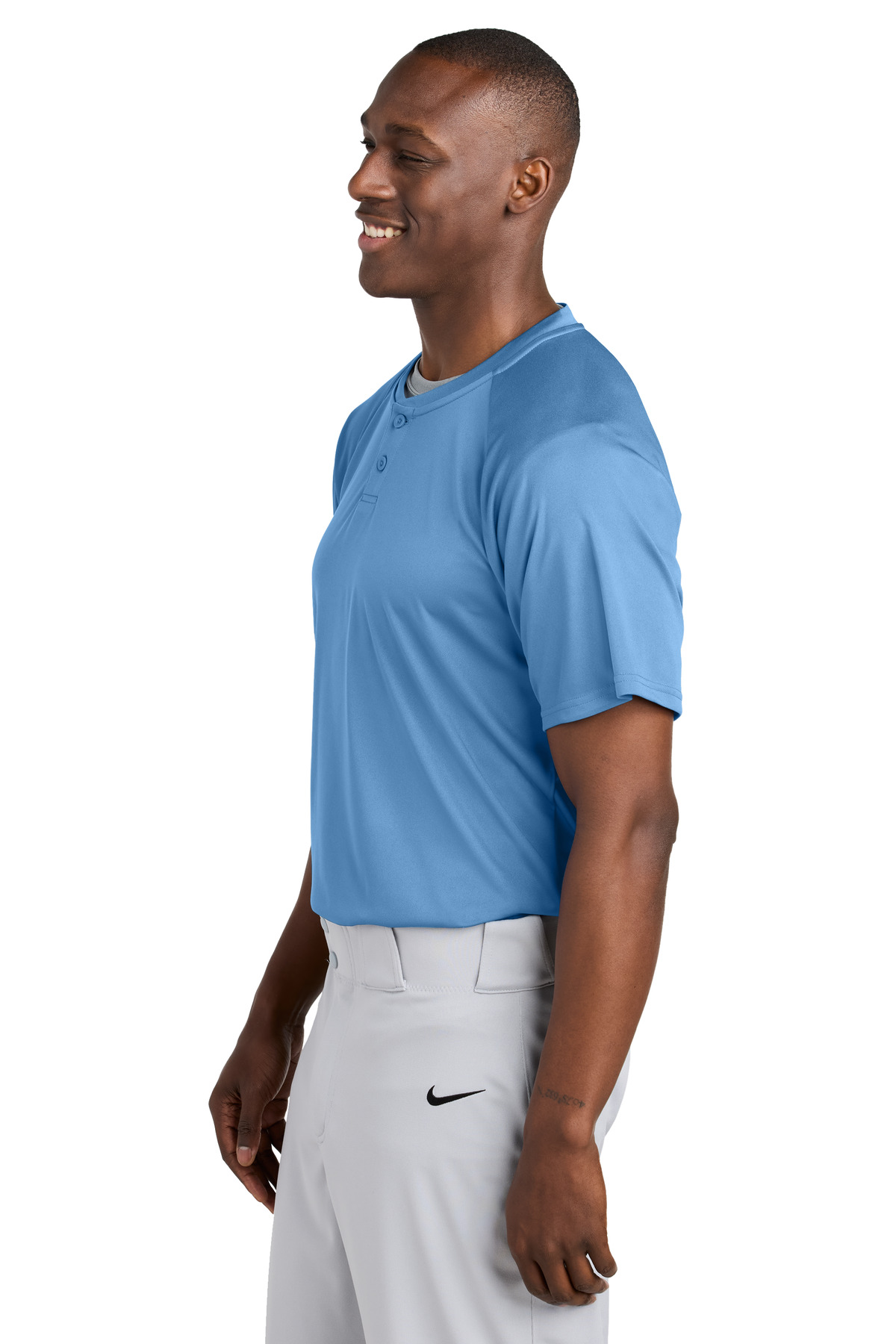 Sport-Tek PosiCharge Competitor 2-Button Henley ST359