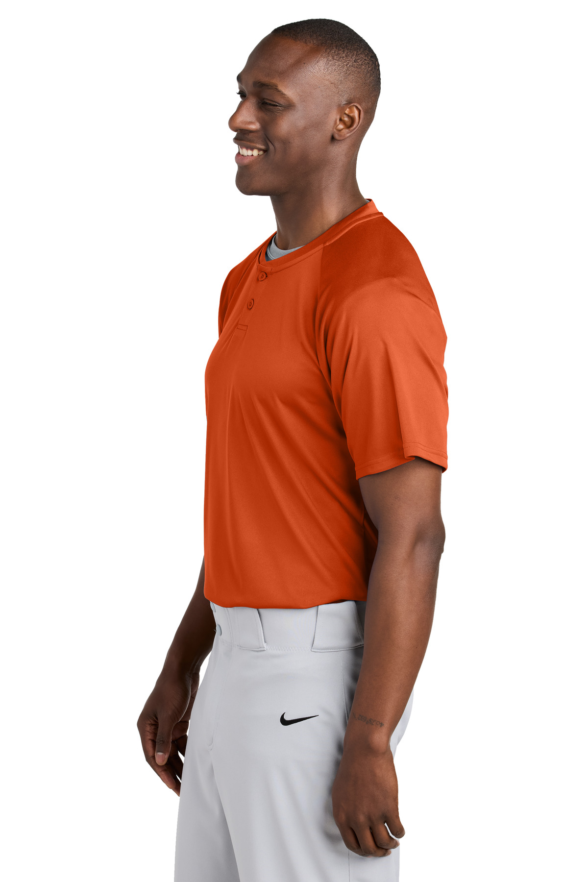 Sport-Tek PosiCharge Competitor 2-Button Henley ST359