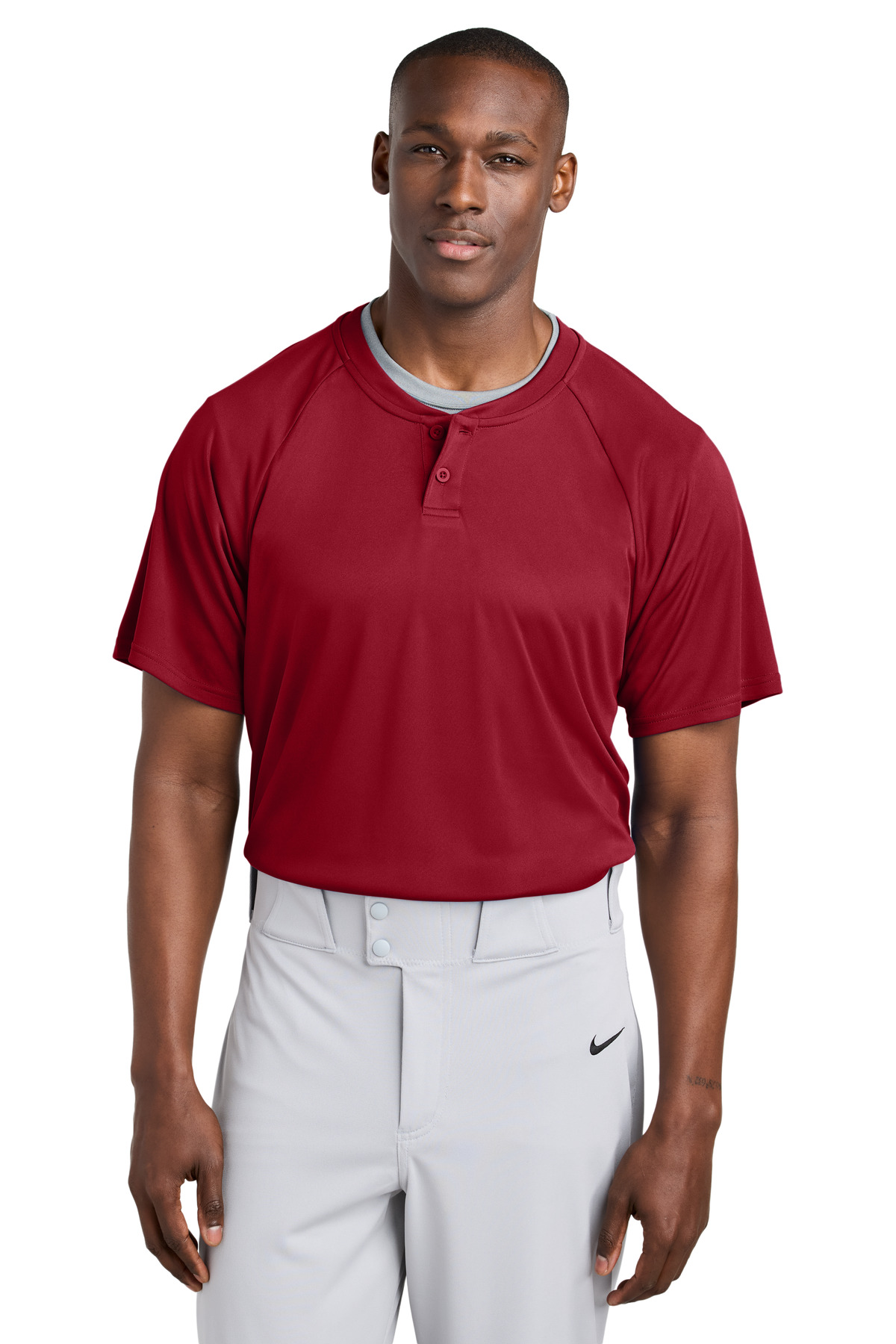 Sport-Tek PosiCharge Competitor 2-Button Henley ST359