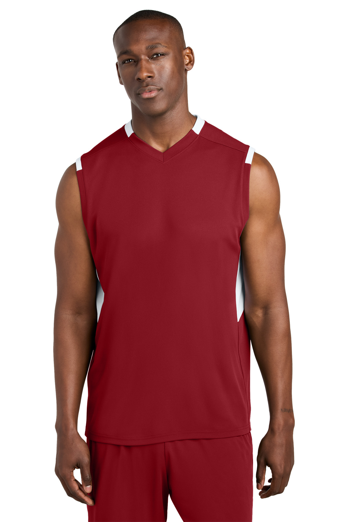 Sport-Tek Club Sleeveless V-Neck ST441
