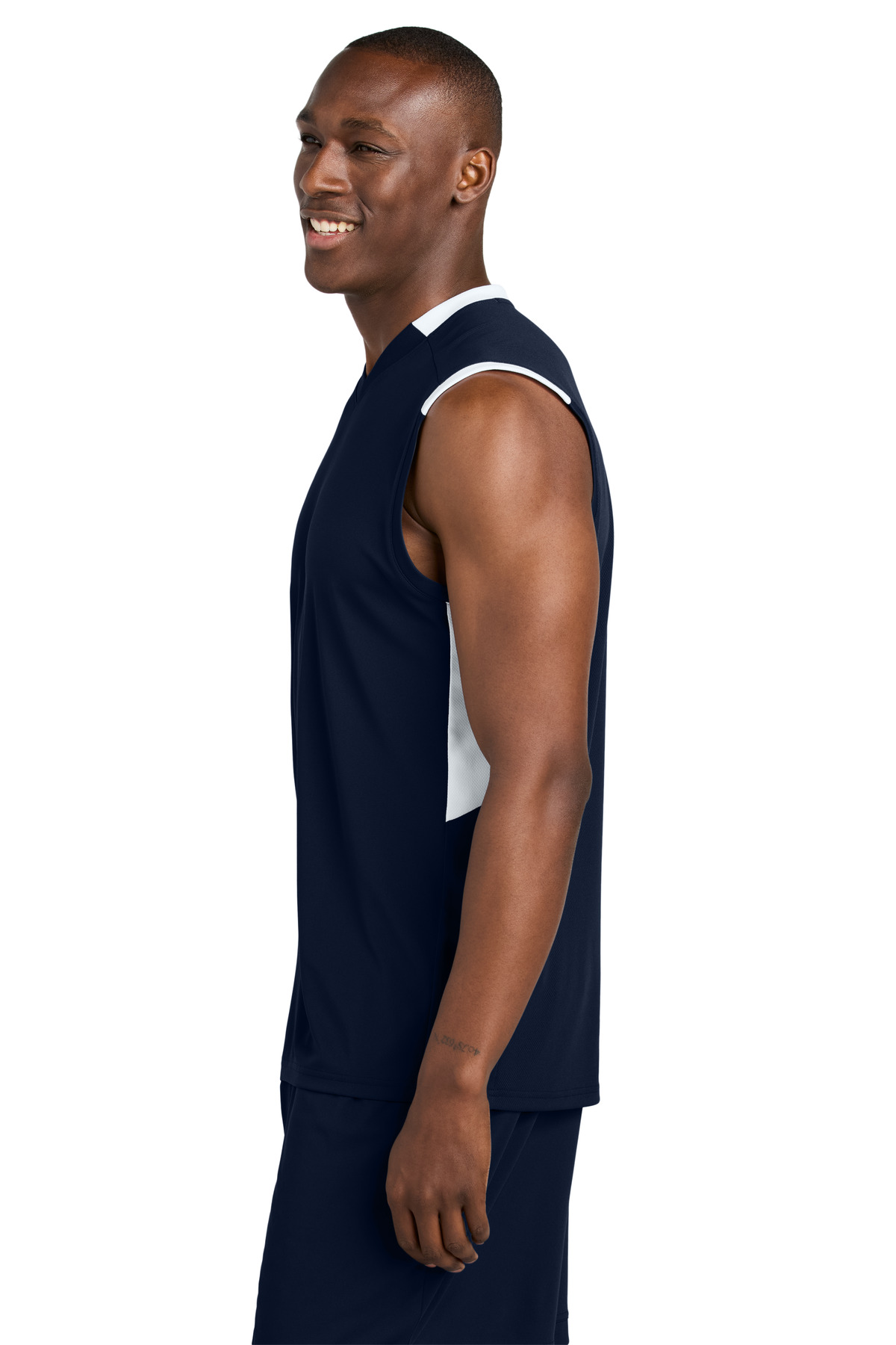 Sport-Tek Club Sleeveless V-Neck ST441