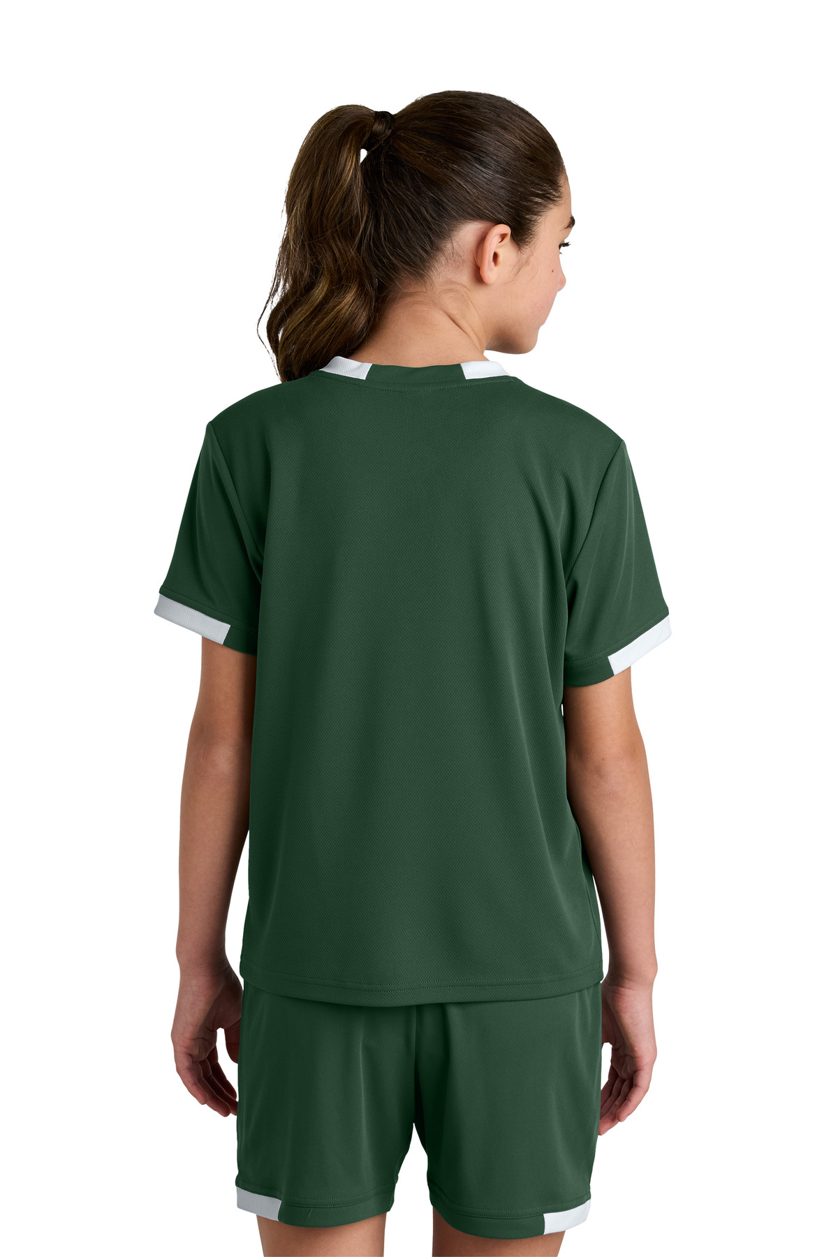 Sport-Tek Youth Club Short Sleeve Crew YST440