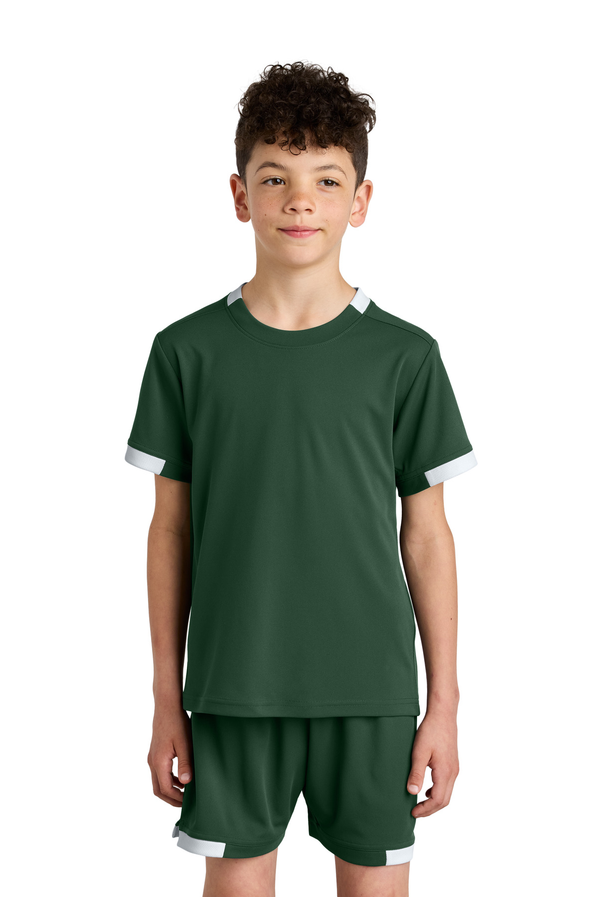 Sport-Tek Youth Club Short Sleeve Crew YST440