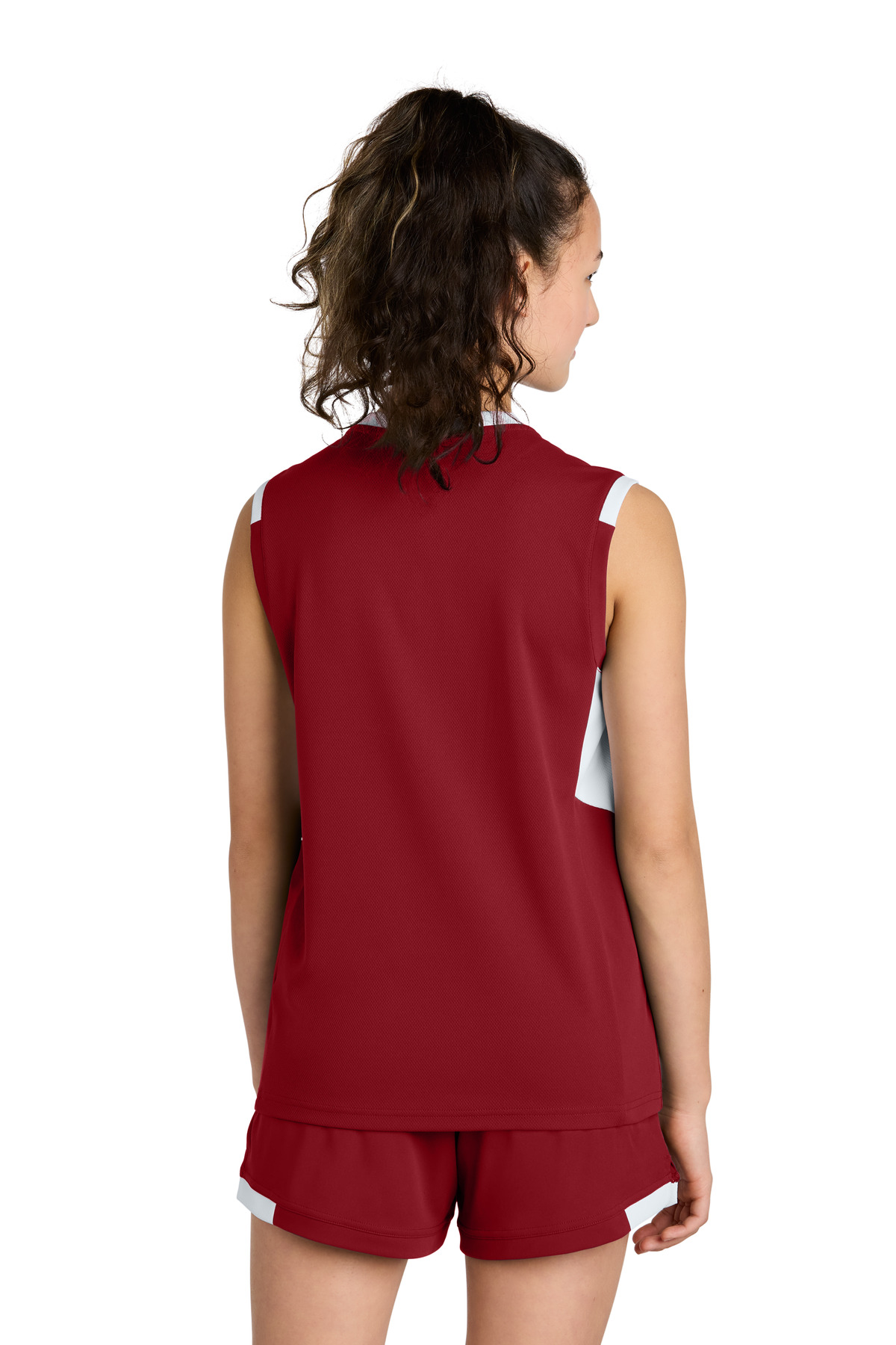 Sport-Tek Youth Club Sleeveless V-Neck YST441