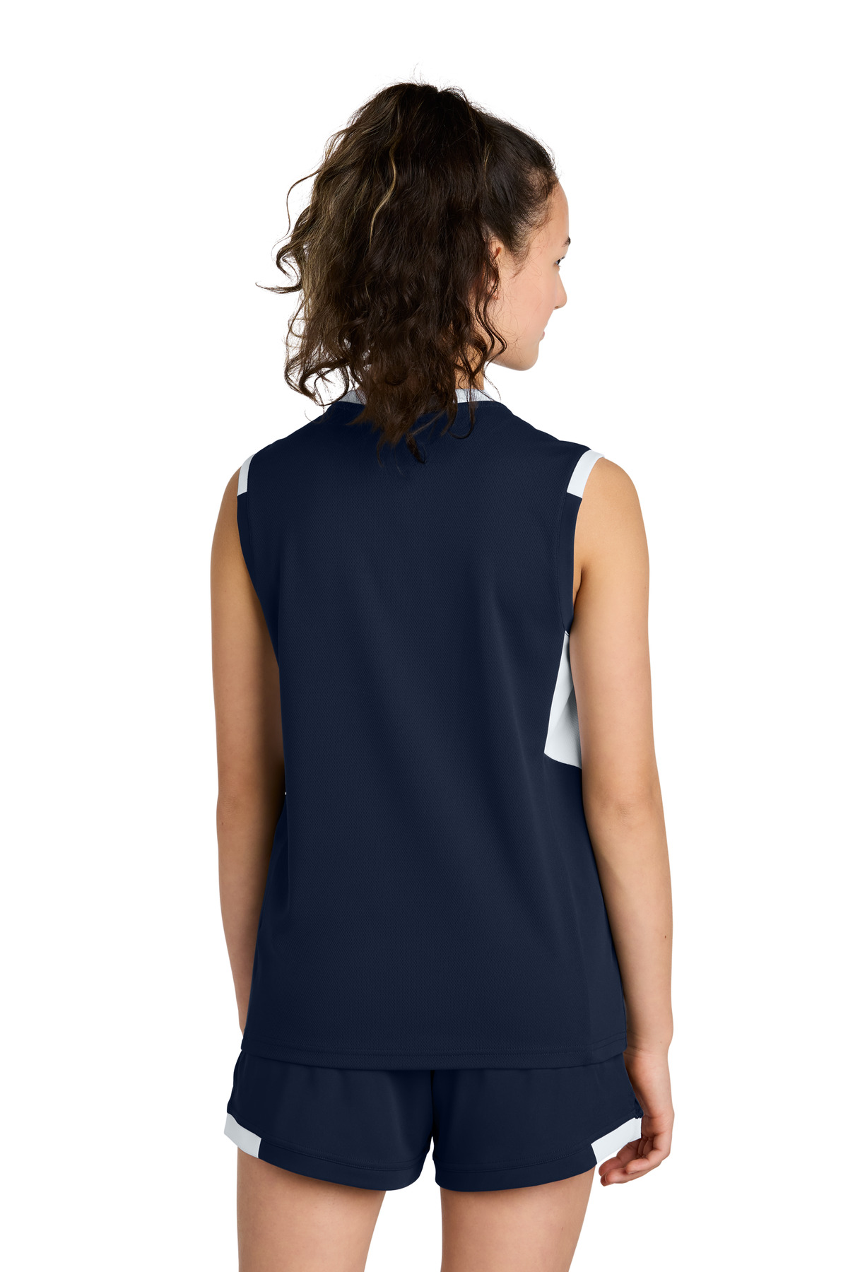 Sport-Tek Youth Club Sleeveless V-Neck YST441