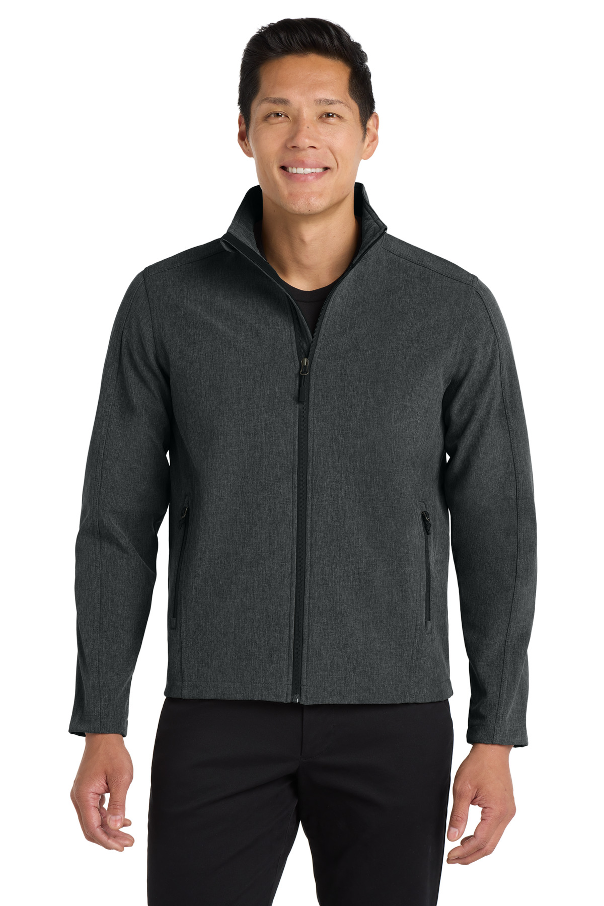 Black Charcoal Heather
