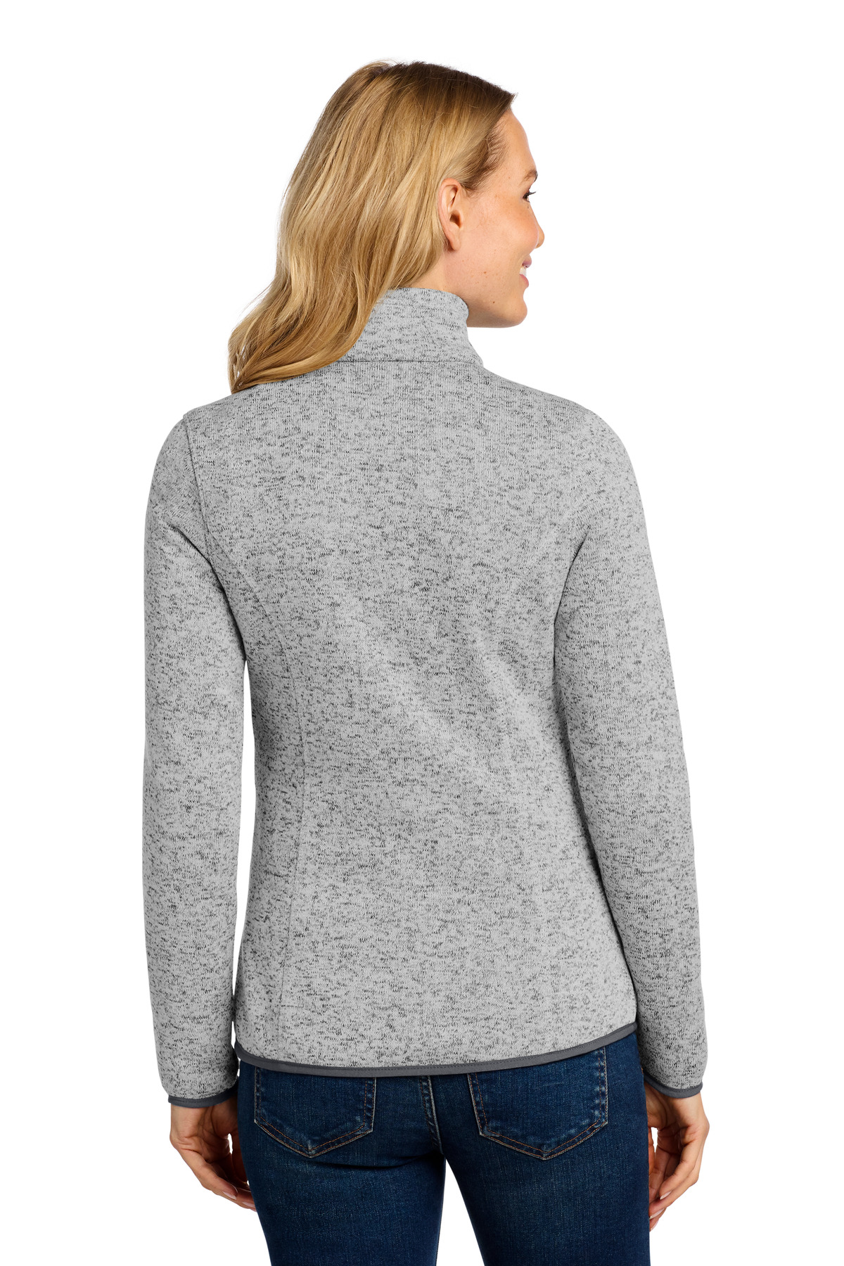 Port Authority Women's Sweater Fleece Jacket. L232