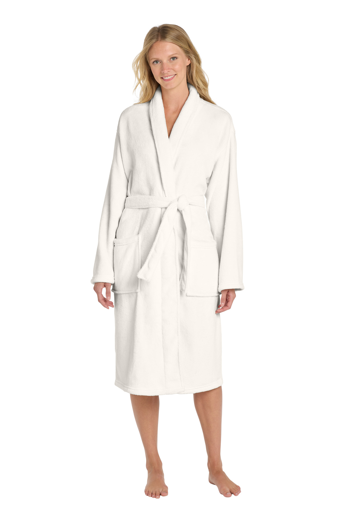 Port Authority ® Plush Microfleece Shawl Collar Robe. R102 - Image 2