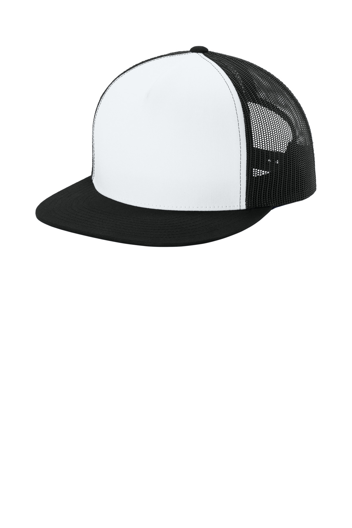 Sport-Tek YP Classics 5-Panel Classic Trucker Mesh Back Cap. STC38