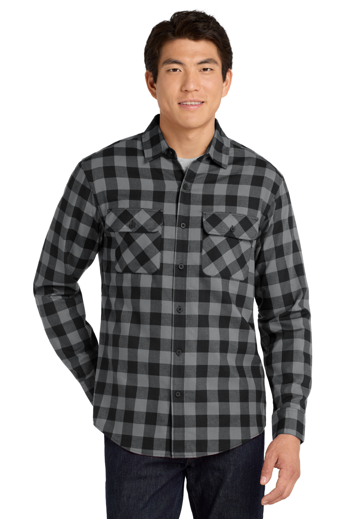 Port Authority ® Plaid Flannel Shirt. W668 - Image 5