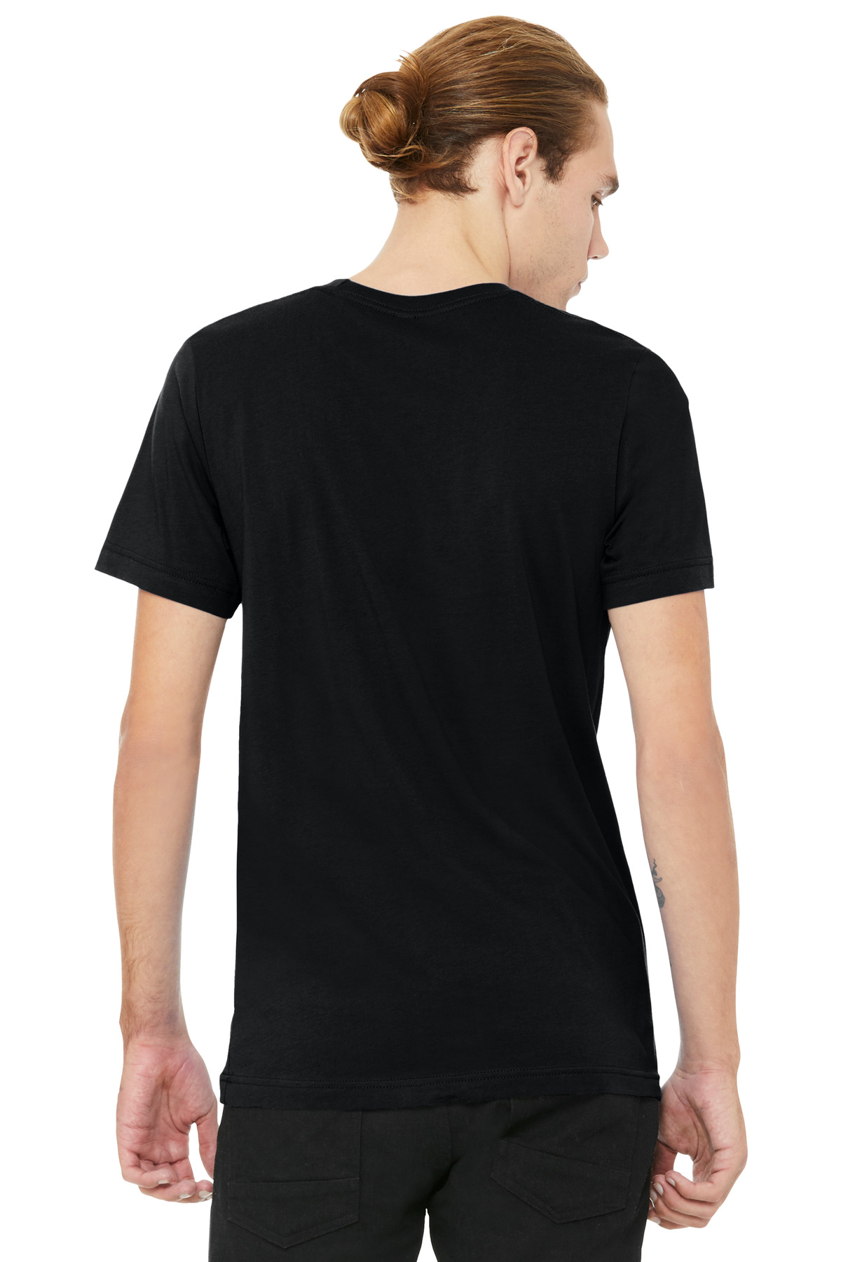 BELLA+CANVAS Unisex Heather CVC V-Neck Tee BC3005CVC