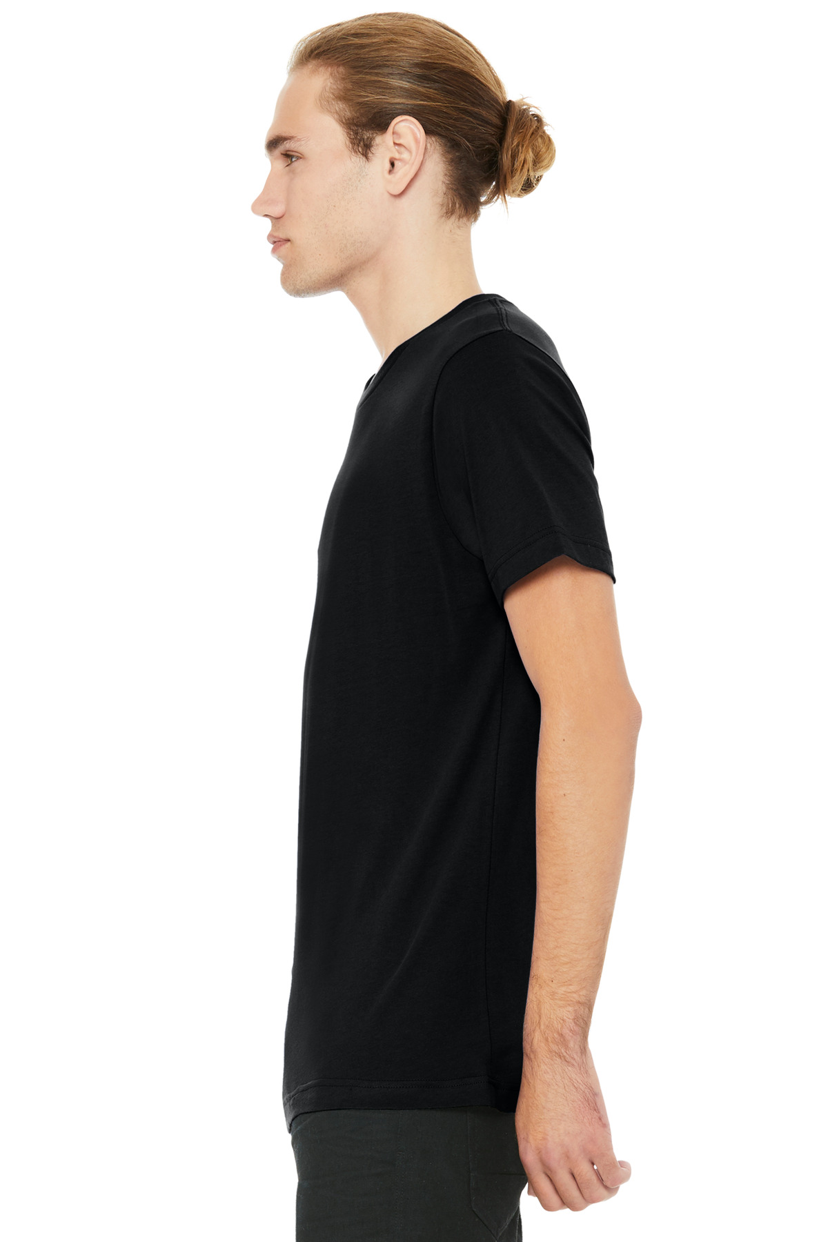 BELLA+CANVAS Unisex Heather CVC V-Neck Tee BC3005CVC