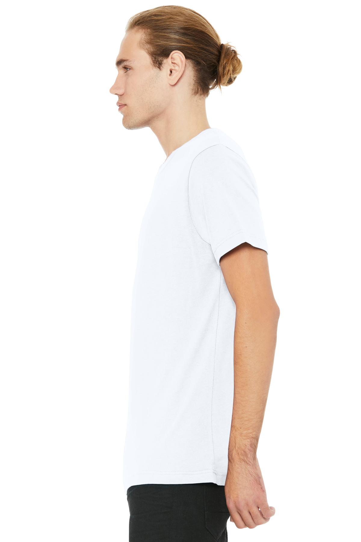 BELLA+CANVAS Unisex Heather CVC V-Neck Tee BC3005CVC