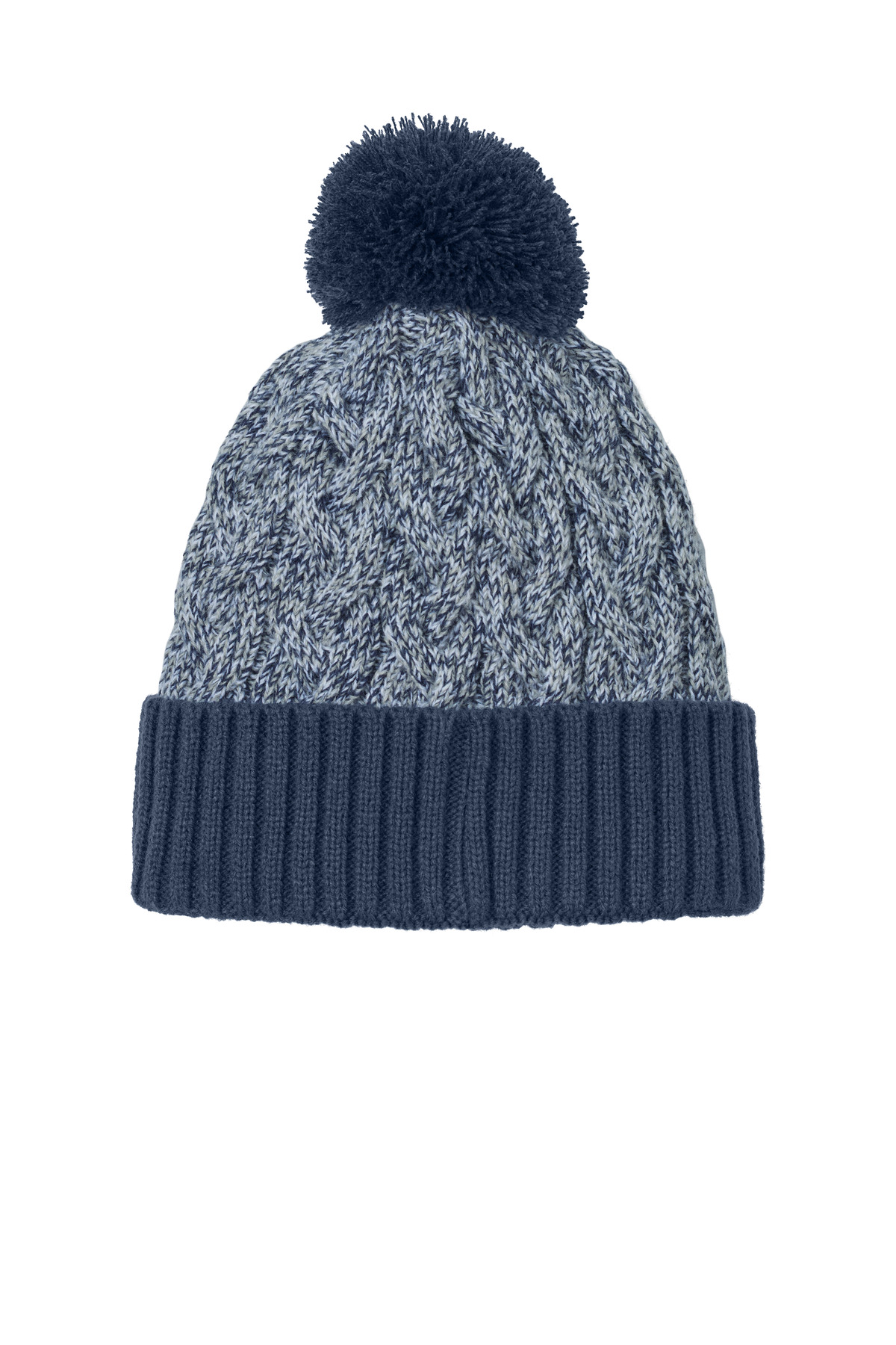 New Era Marled Knit Pom Beanie NE910