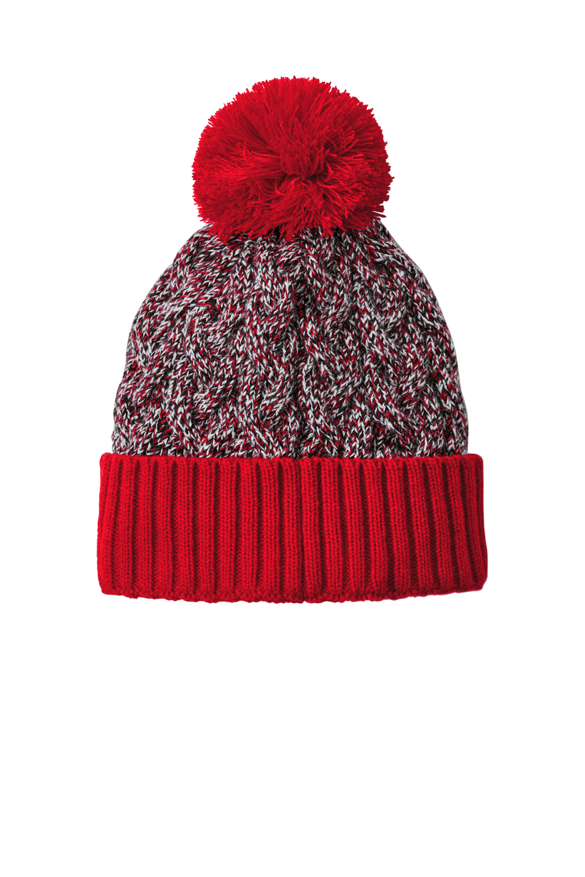 New Era Marled Knit Pom Beanie NE910