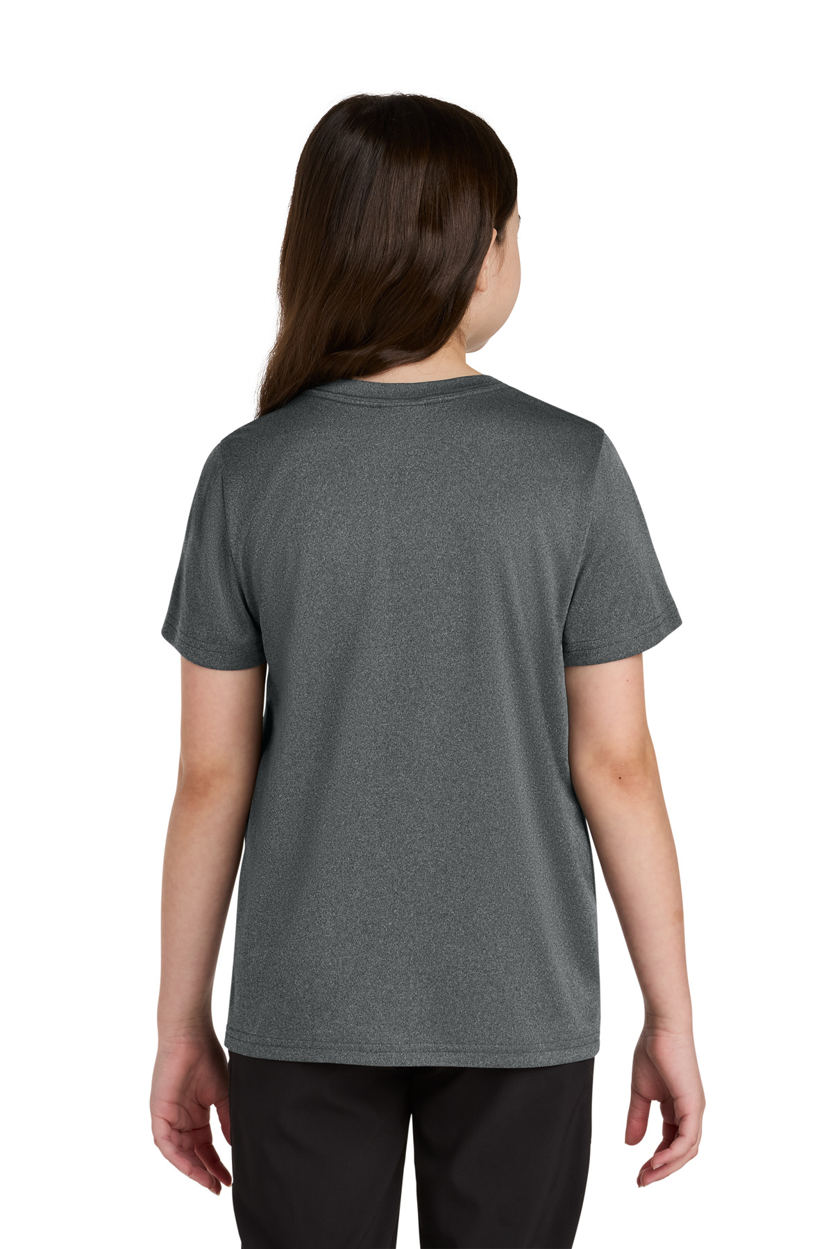 Port & Co Youth Heather Performance Tee PC390Y