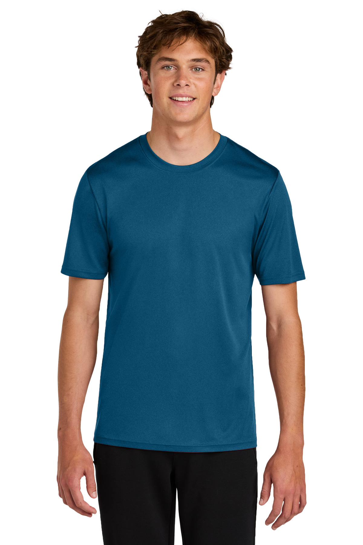 Port & Co ™ Heather Performance Tee PC390 - Vintage Sapphire