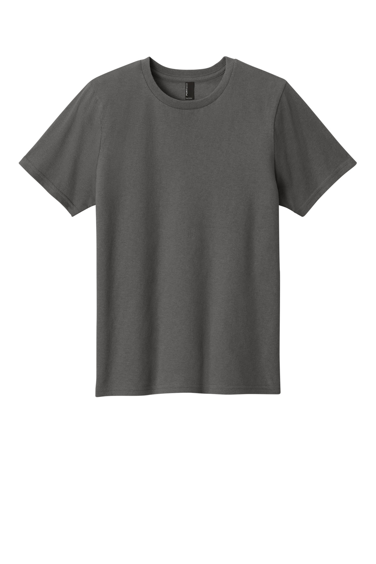 Port & Co ™ Youth Easy Cotton Tee PC43Y - Charcoal