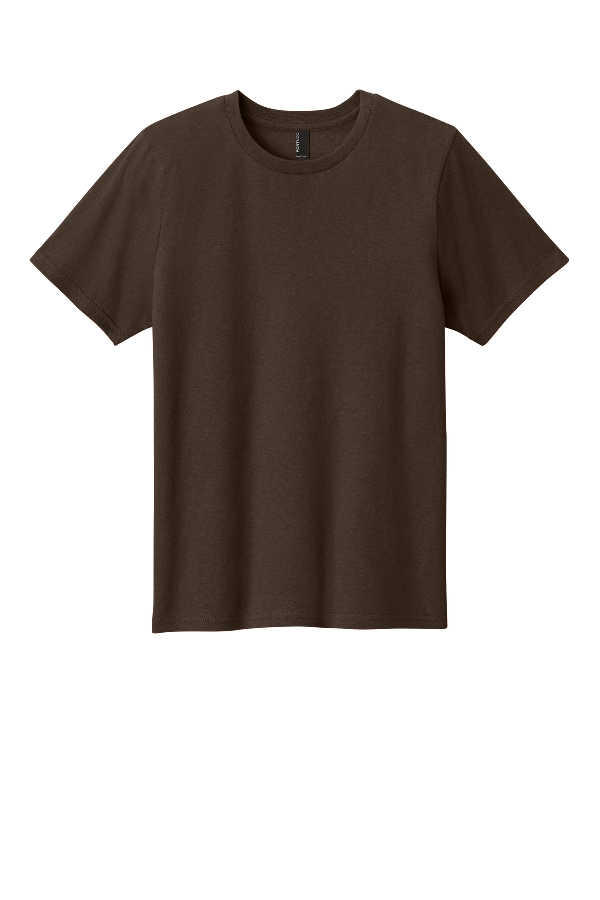 Port & Co ™ Youth Easy Cotton Tee PC43Y - Dark Chocolate Brown