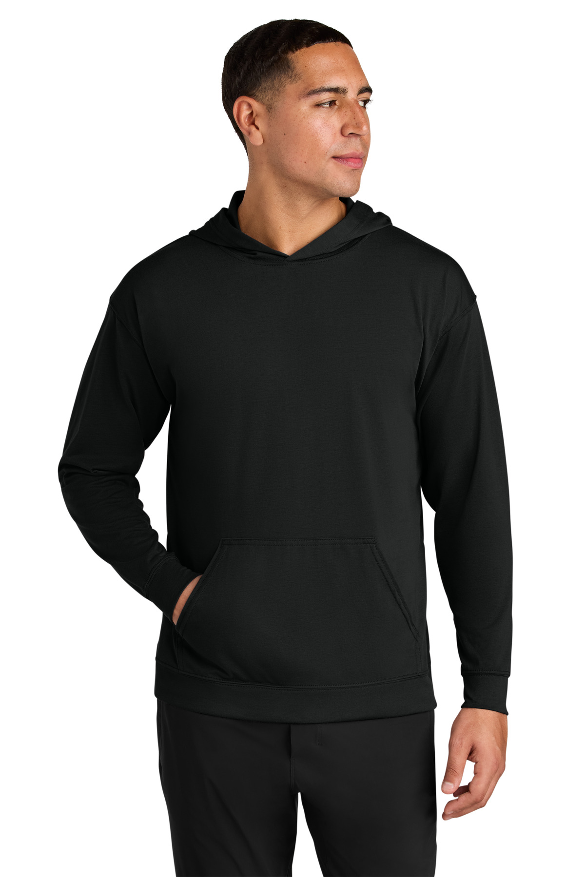 A4 Softek Long Sleeve Hooded Tee-A4