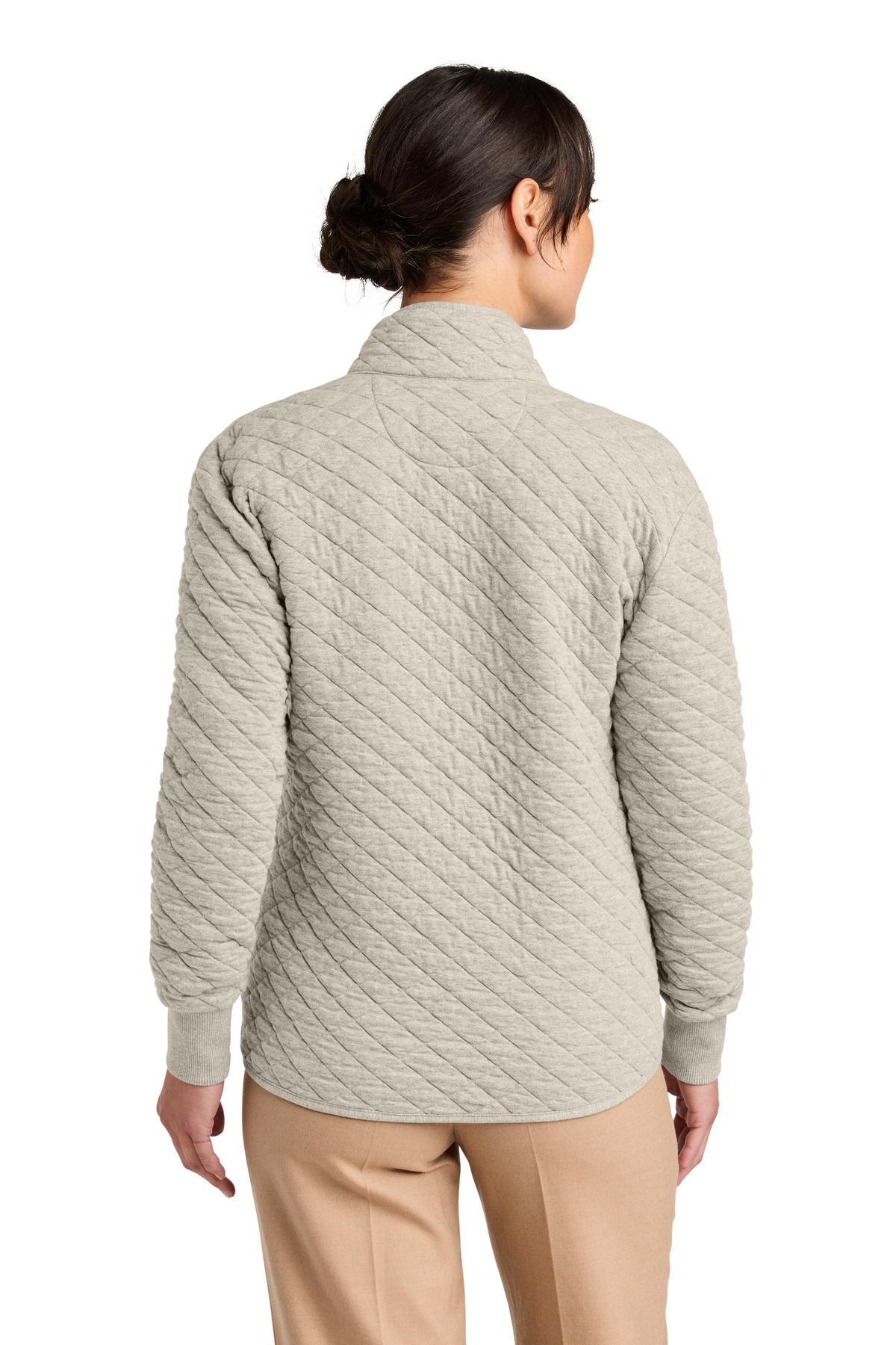 Brooks Brothers Women's Diamond Quilt Full-Zip BB18213