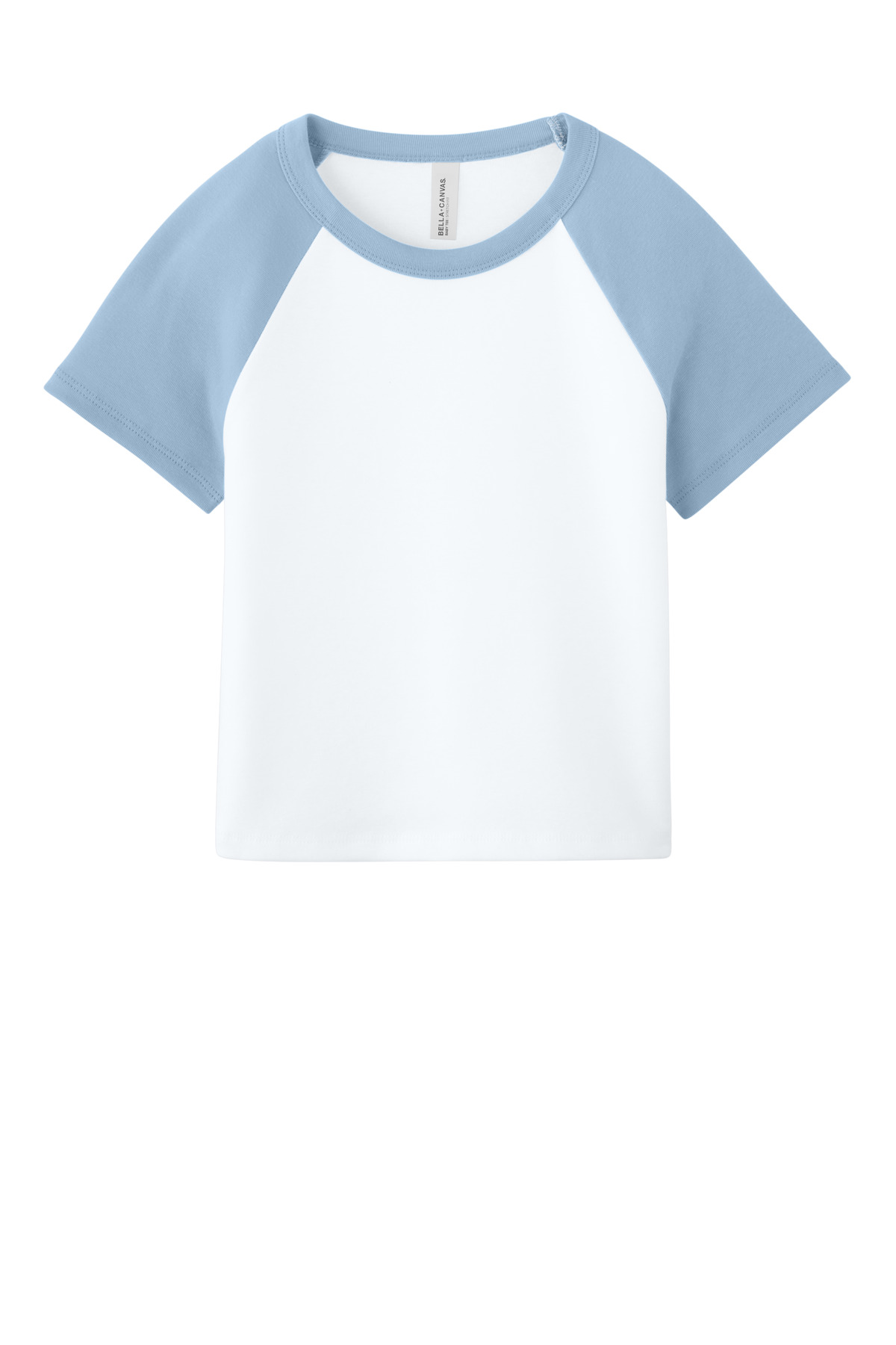 BELLA+CANVAS Women's Micro Rib Raglan Baby Tee BC1201