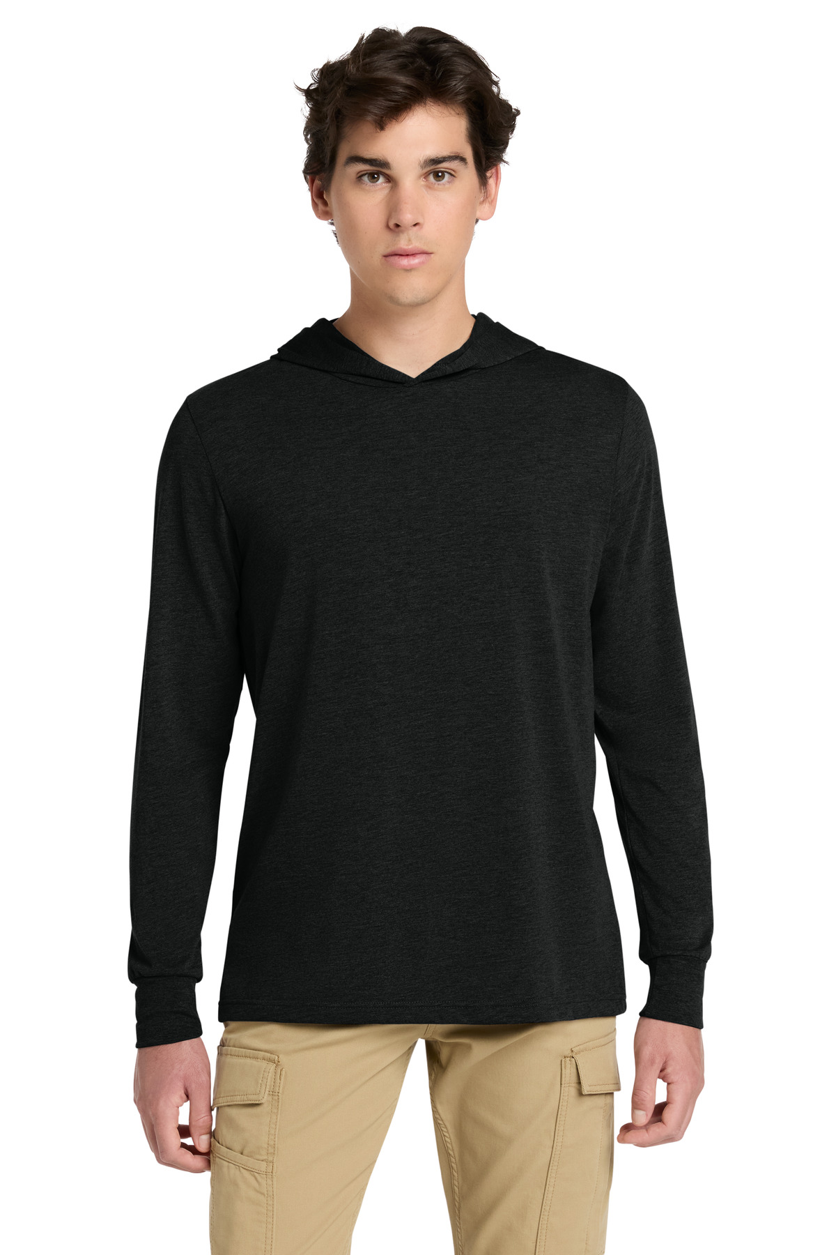 BELLA+CANVAS ® Unisex Jersey Long Sleeve Hoodie. BC3512 - Image 5
