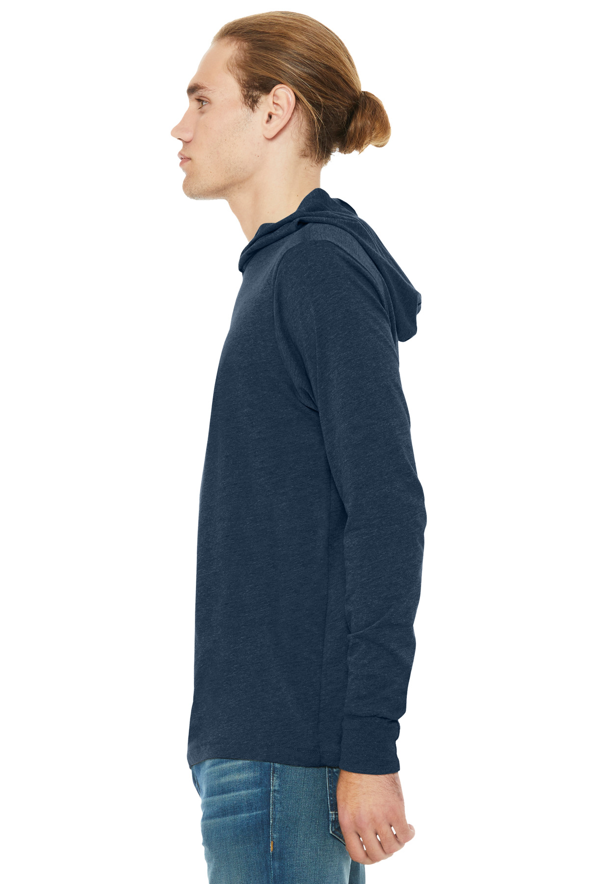 BELLA+CANVAS Unisex Jersey Long Sleeve Hoodie. BC3512