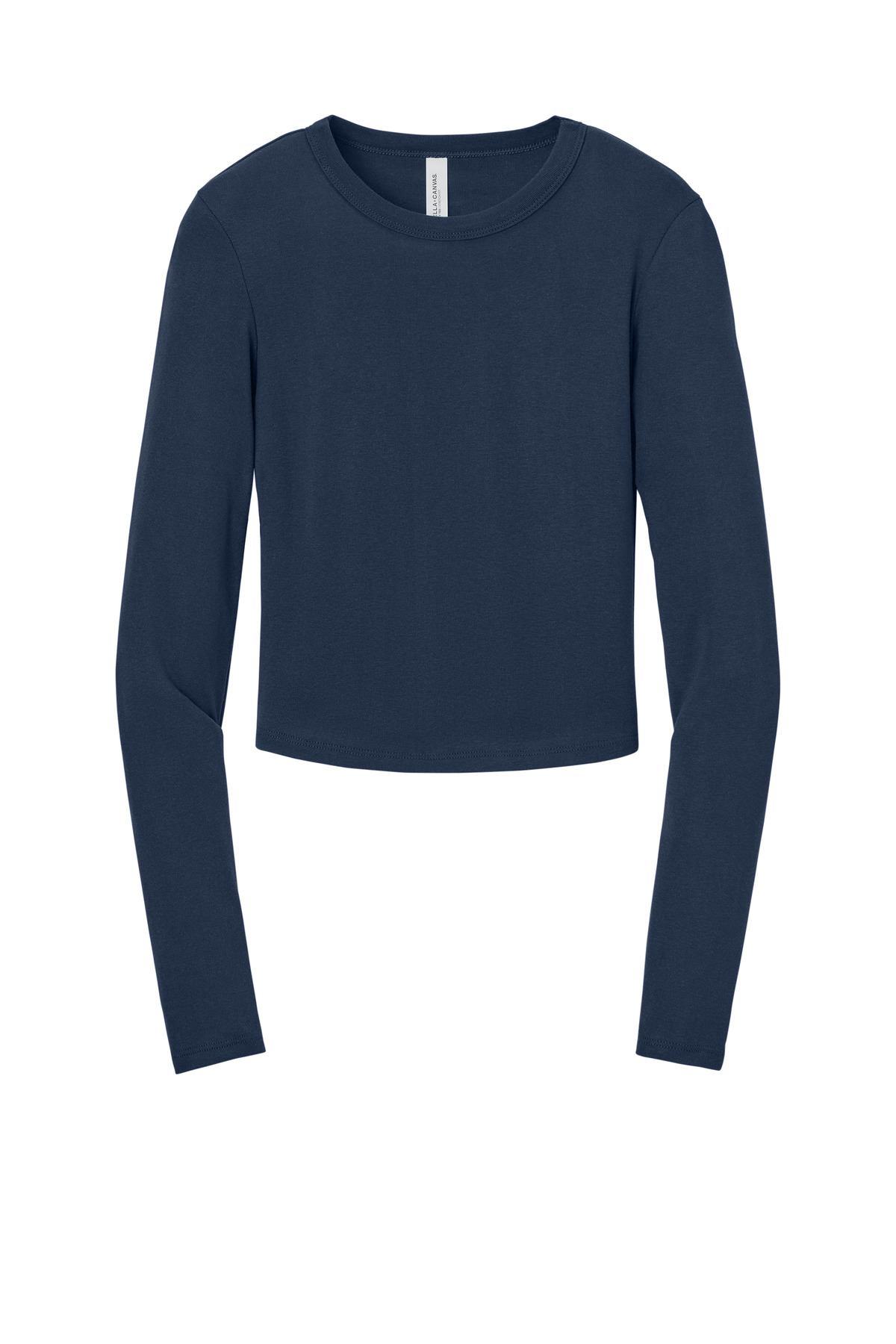 BELLA+CANVAS Women's Micro Rib Long Sleeve Baby Tee BC1501