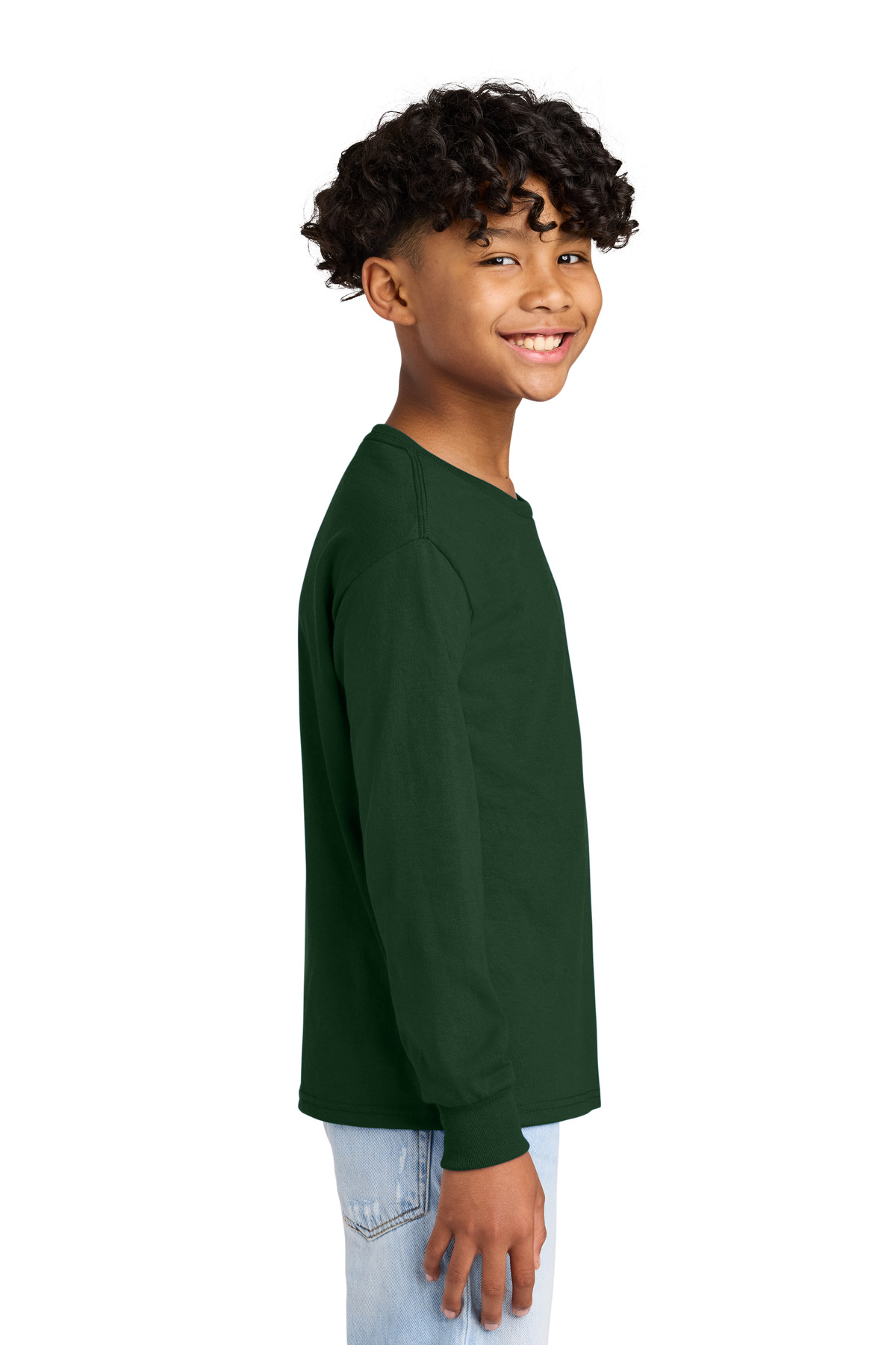 Jerzees Youth Dri-Power 50/50 Cotton/Poly Long Sleeve 29BL