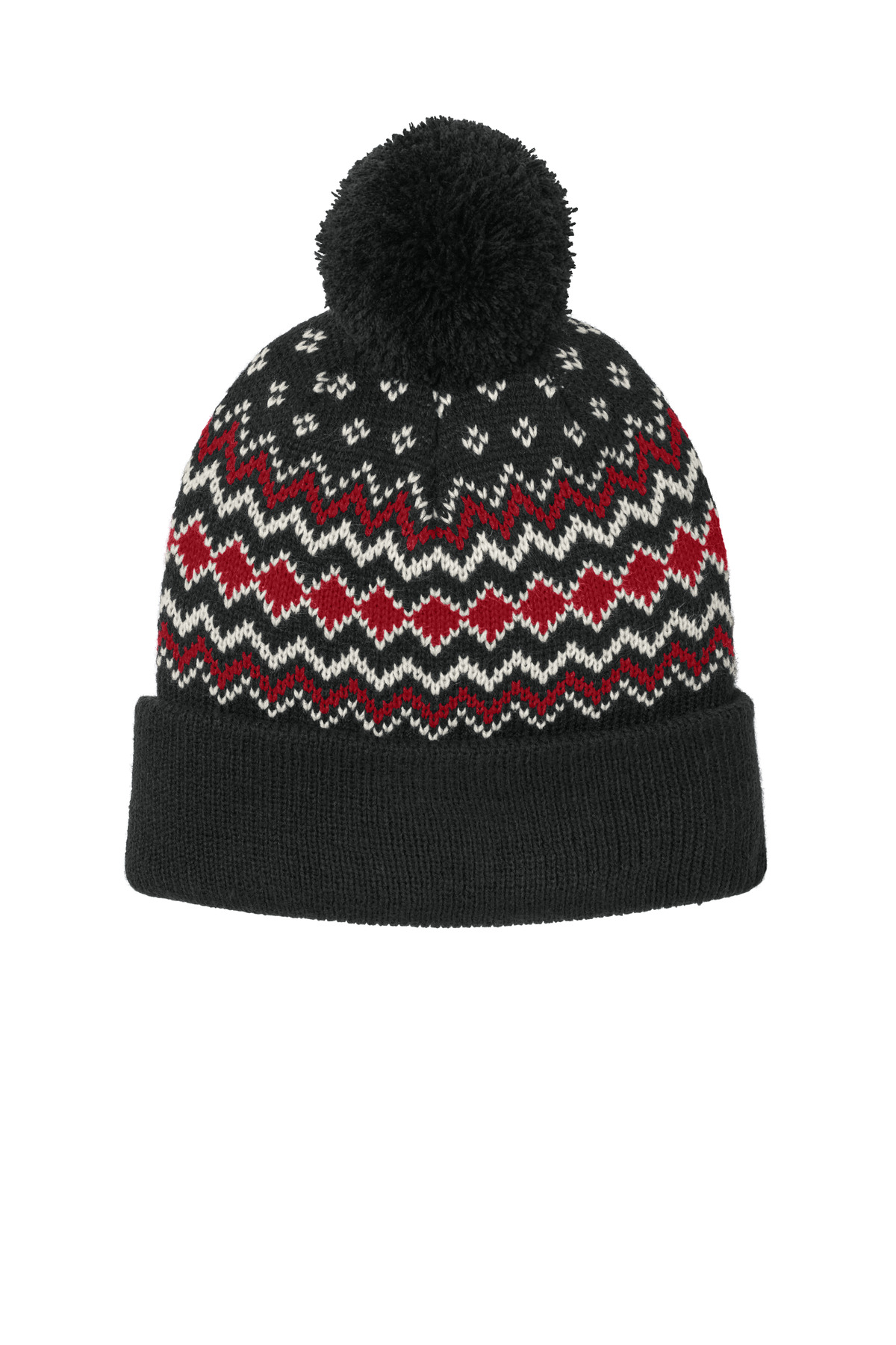 Port Authority ® Alpine Pom Beanie C991 - Image 2