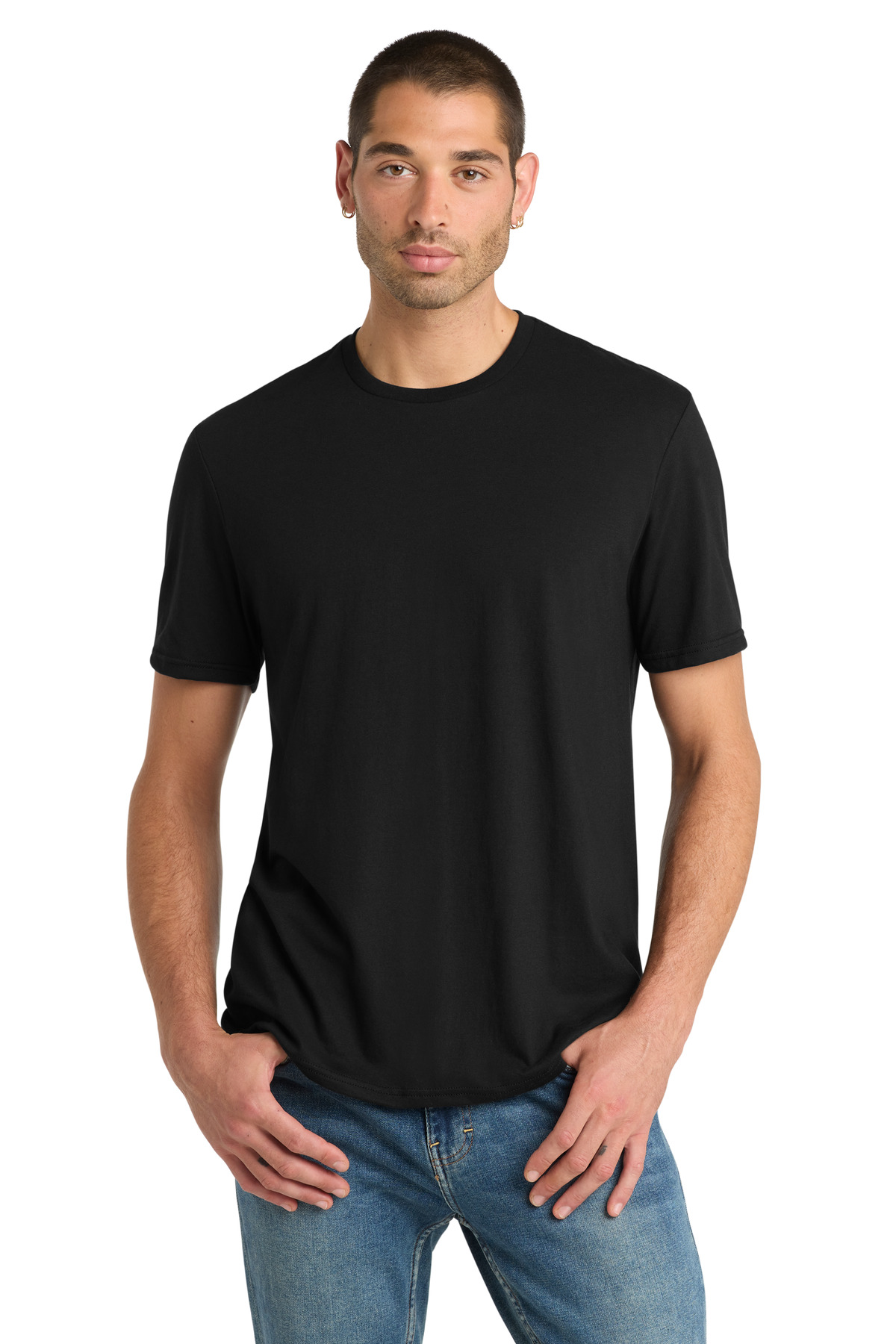 District ® Perfect Blend ® CVC Tee. DM108 - Black