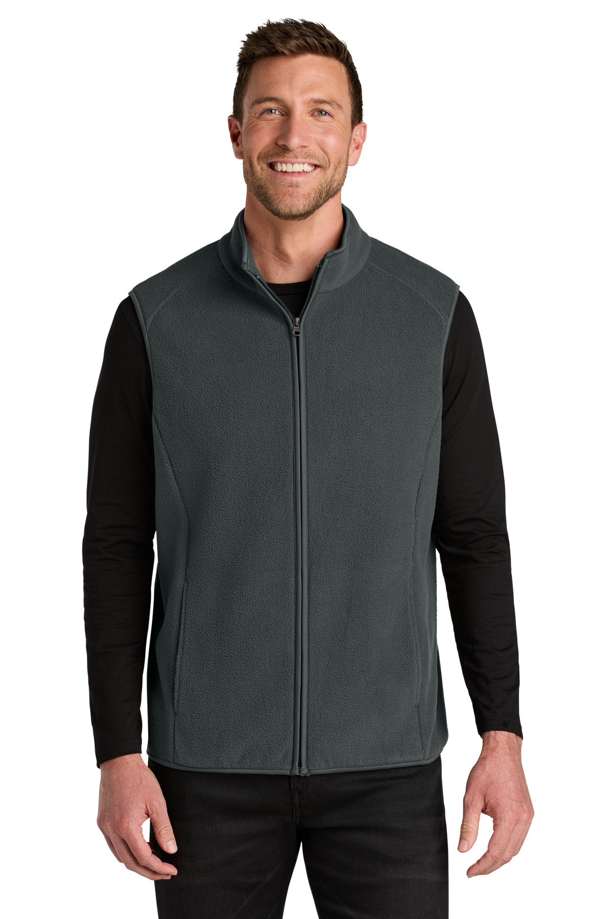 C-FREE Fleece Vest - Grey Steel