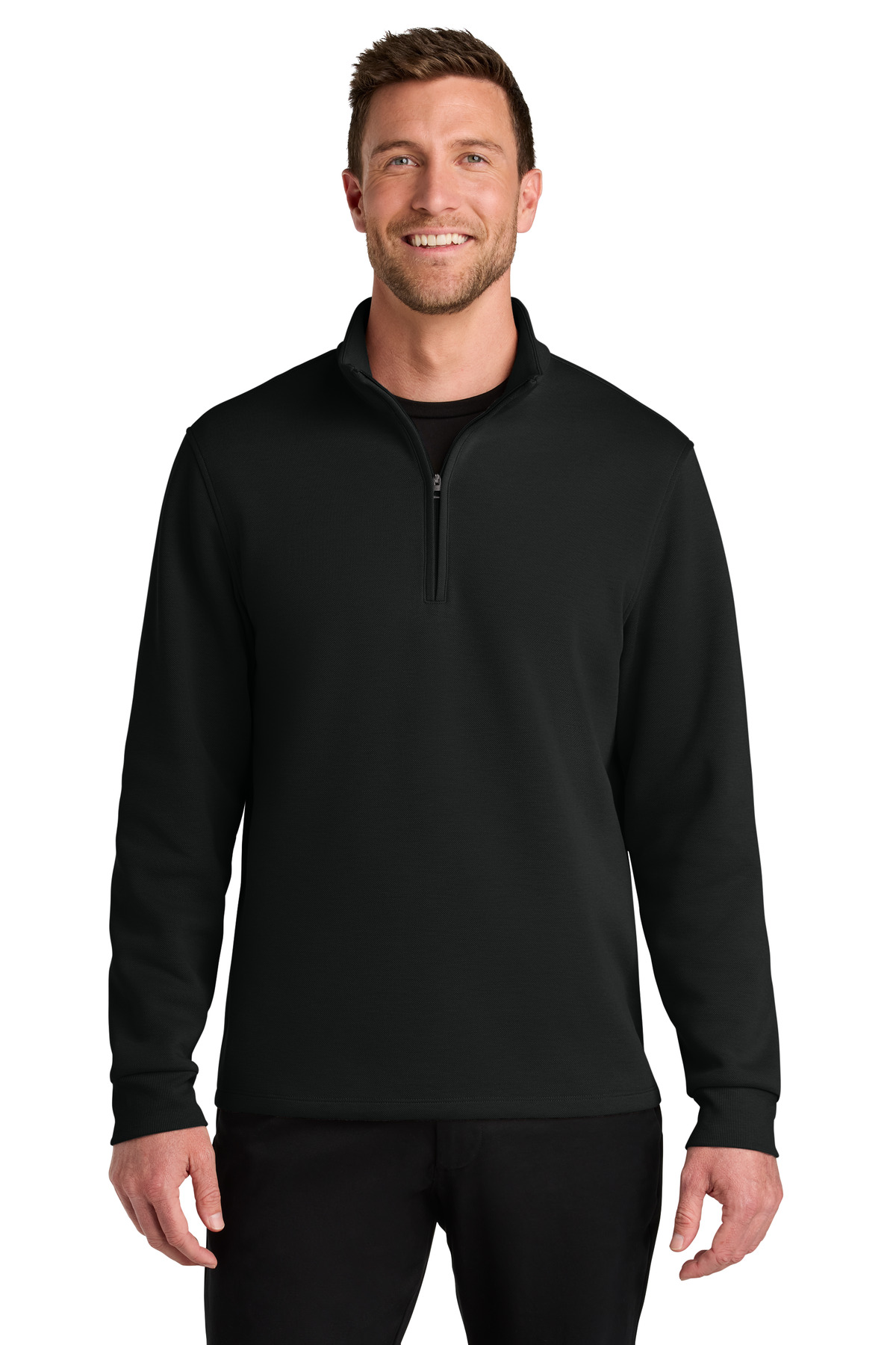 Port Authority Wearever Signature Double Pique 1/4-Zip-Port Authority