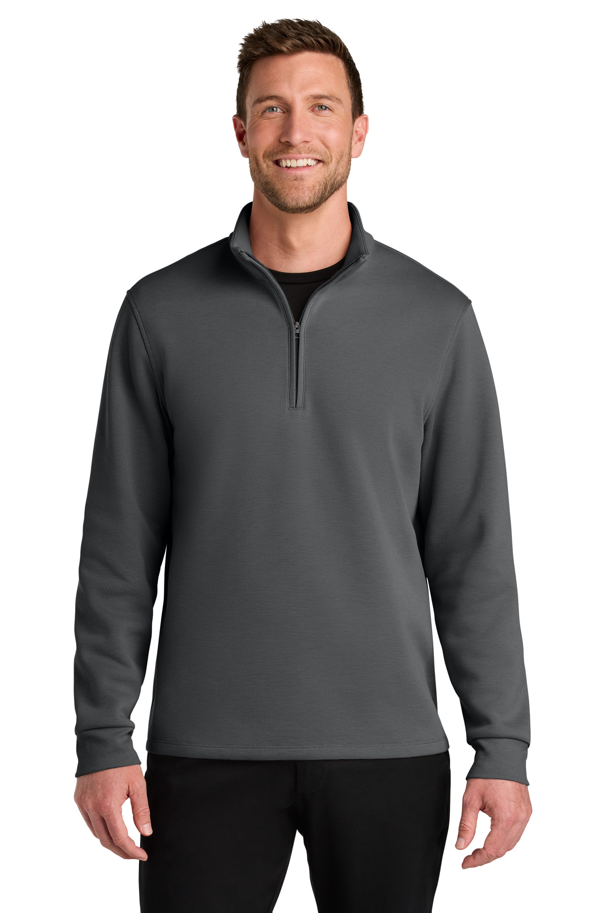 Port Authority ® Wearever Signature Double Pique 1/4-Zip K210 - Image 4